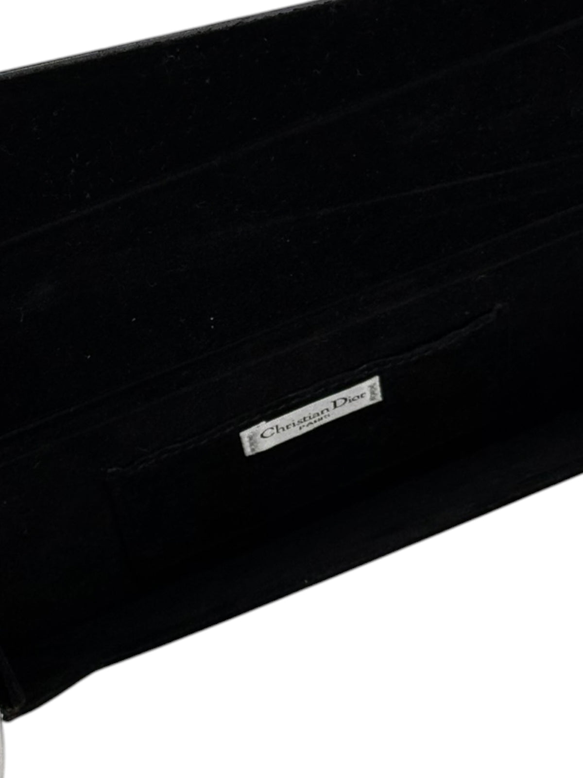 Christian Dior Brillenetui Schwarz