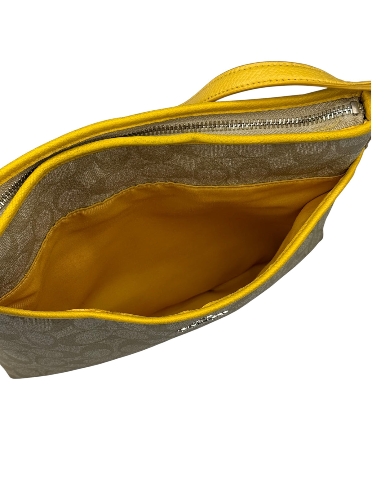 Coach Monogramm Schultertasche