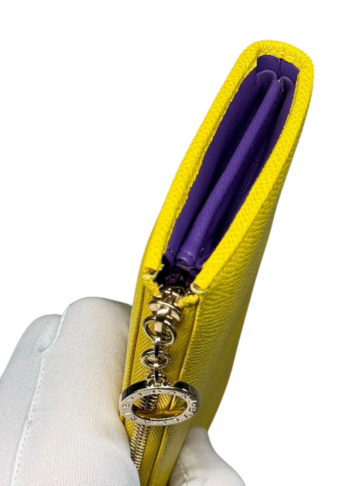 Bvlgari Ring Zip Portemonnaie