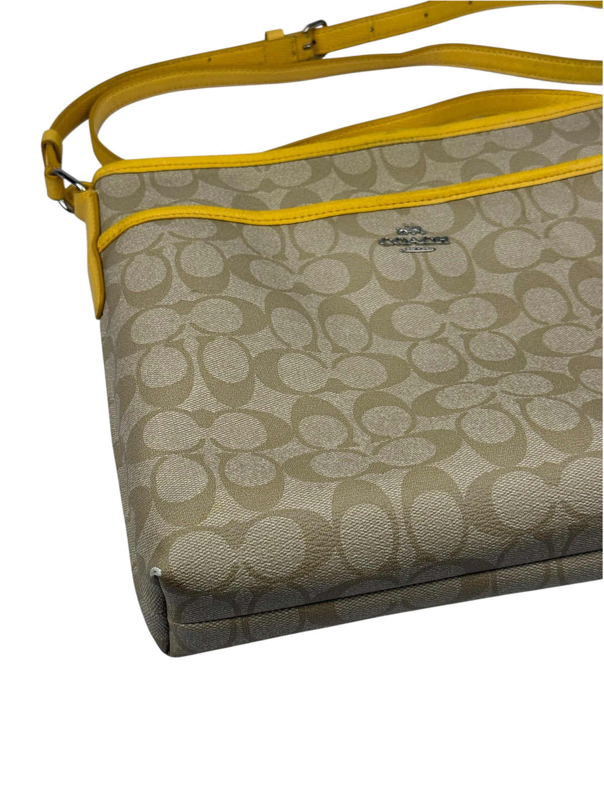 Coach Monogramm Schultertasche