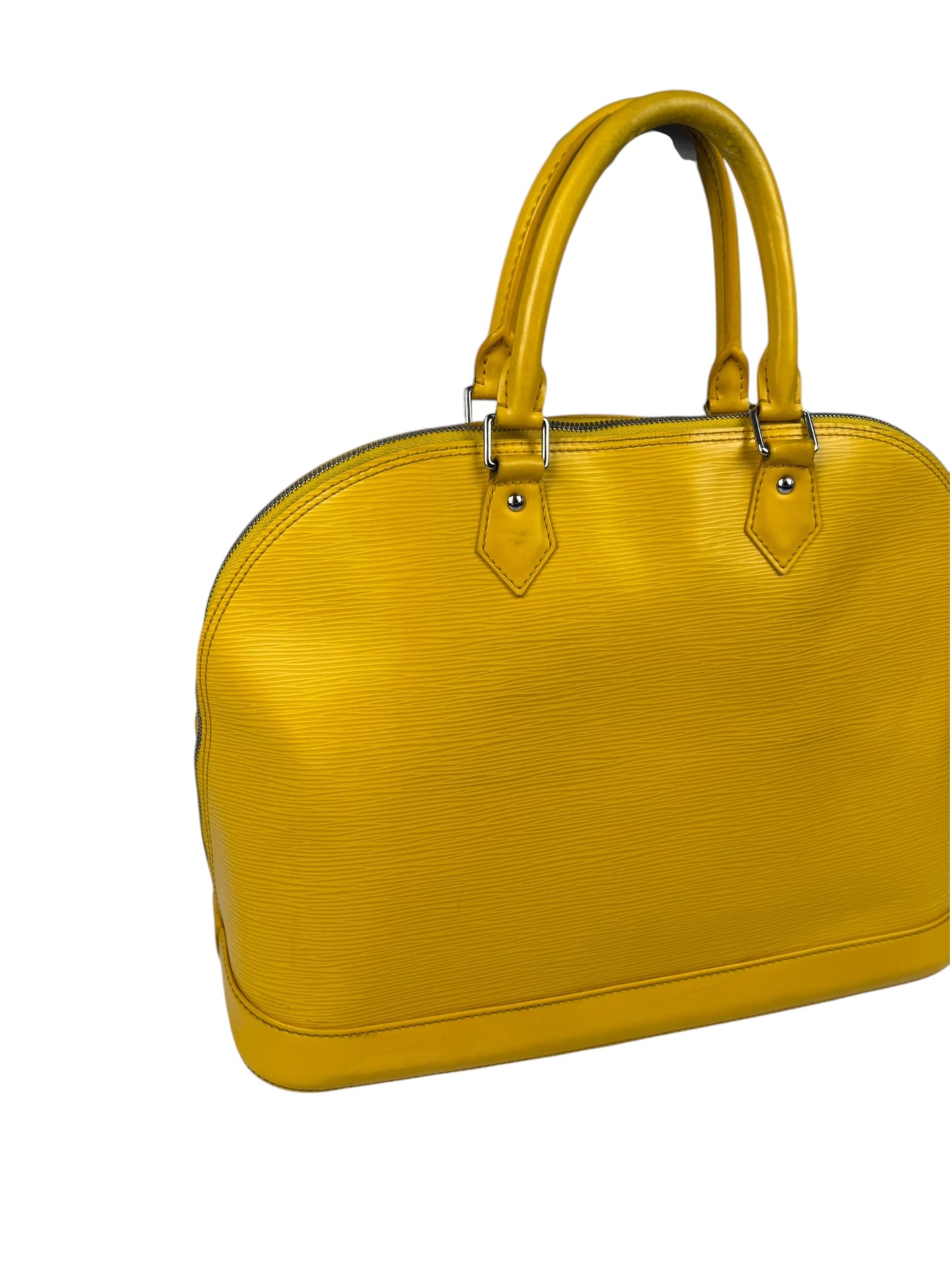 Louis Vuitton Alma PM Epi Leder Gelb
