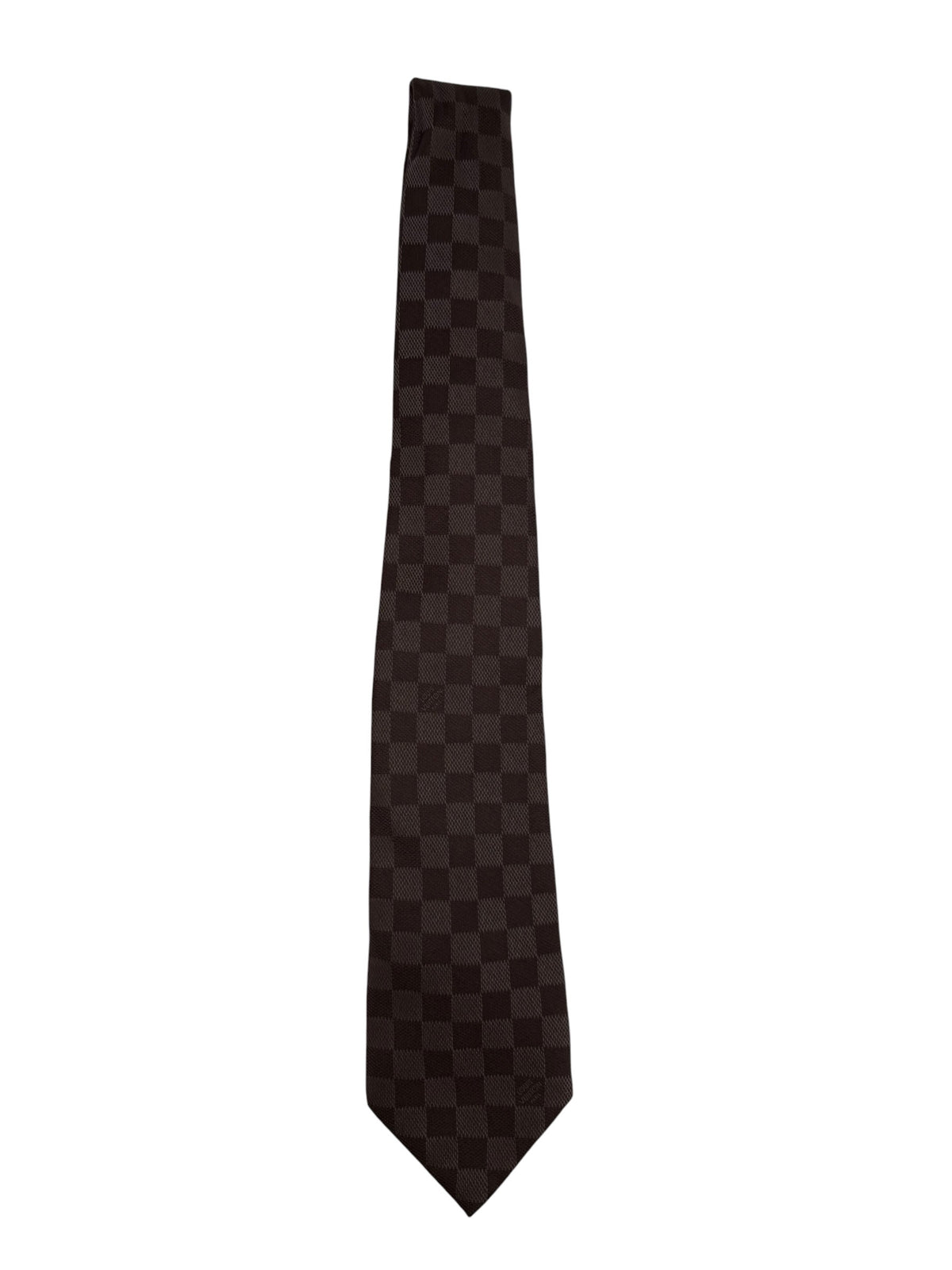 Louis Vuitton Damier Krawatte aus Seide