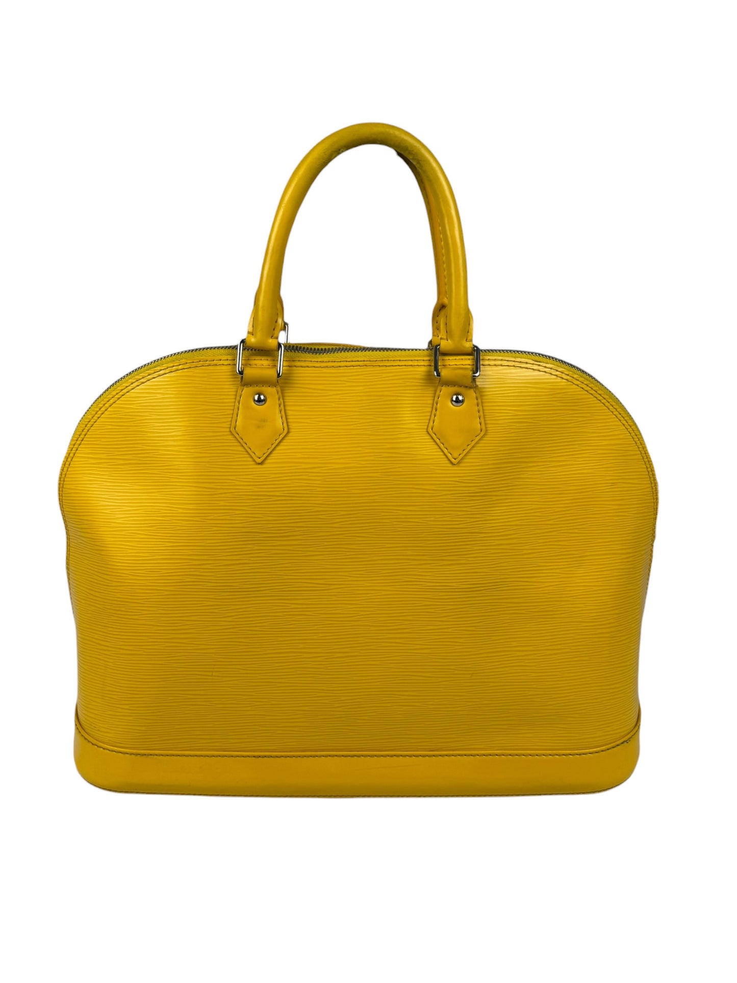 Louis Vuitton Alma PM Epi Leder Gelb