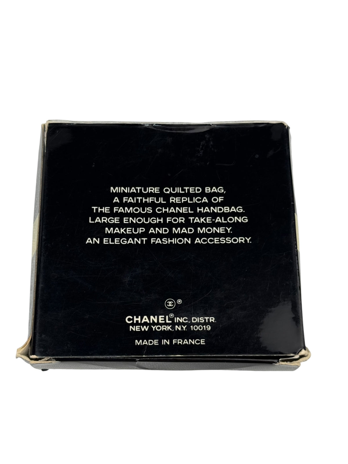 Chanel Miniature Signature Mode et Maquillage Tasche 1988