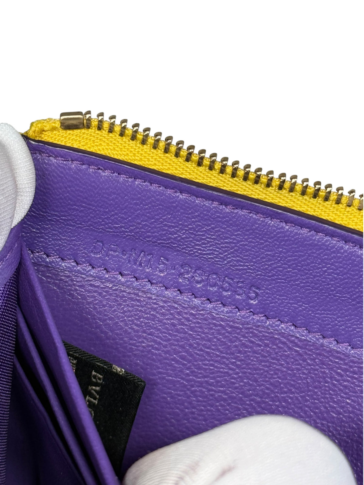 Bvlgari Ring Zip Portemonnaie