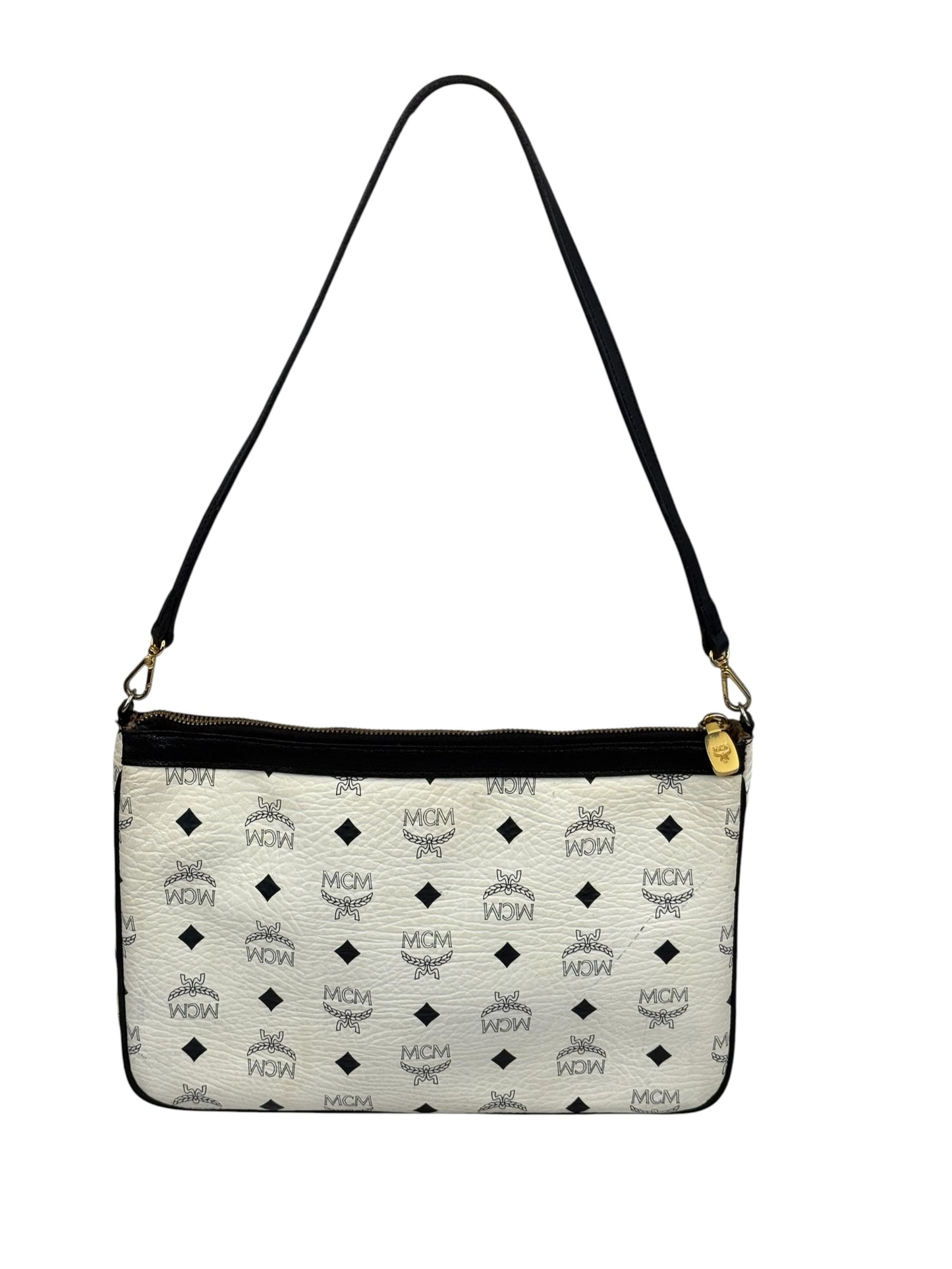 MCM Pochette weiß