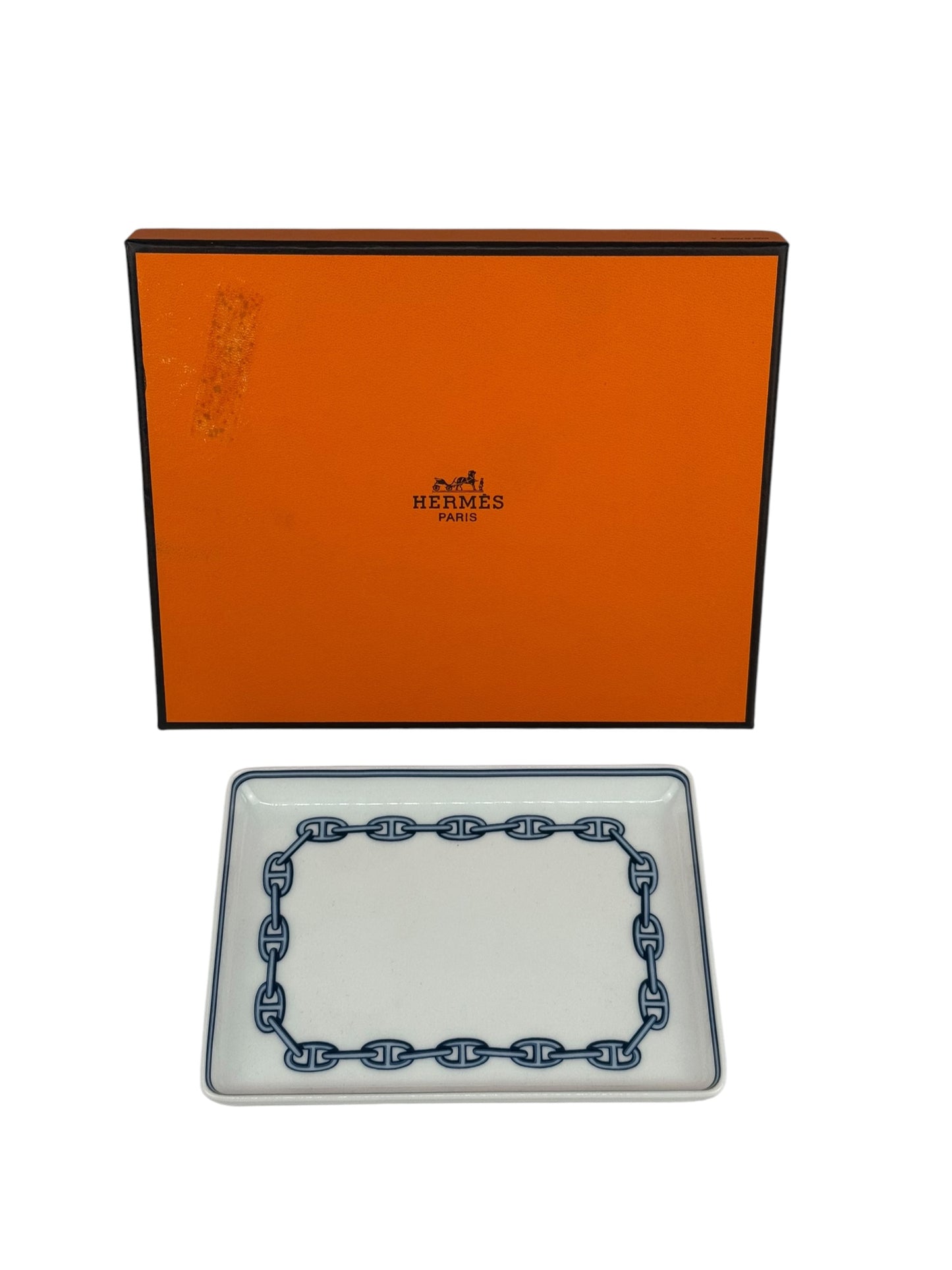 Hermès Paris Chain d‘ Ancre Ablage Porzellan