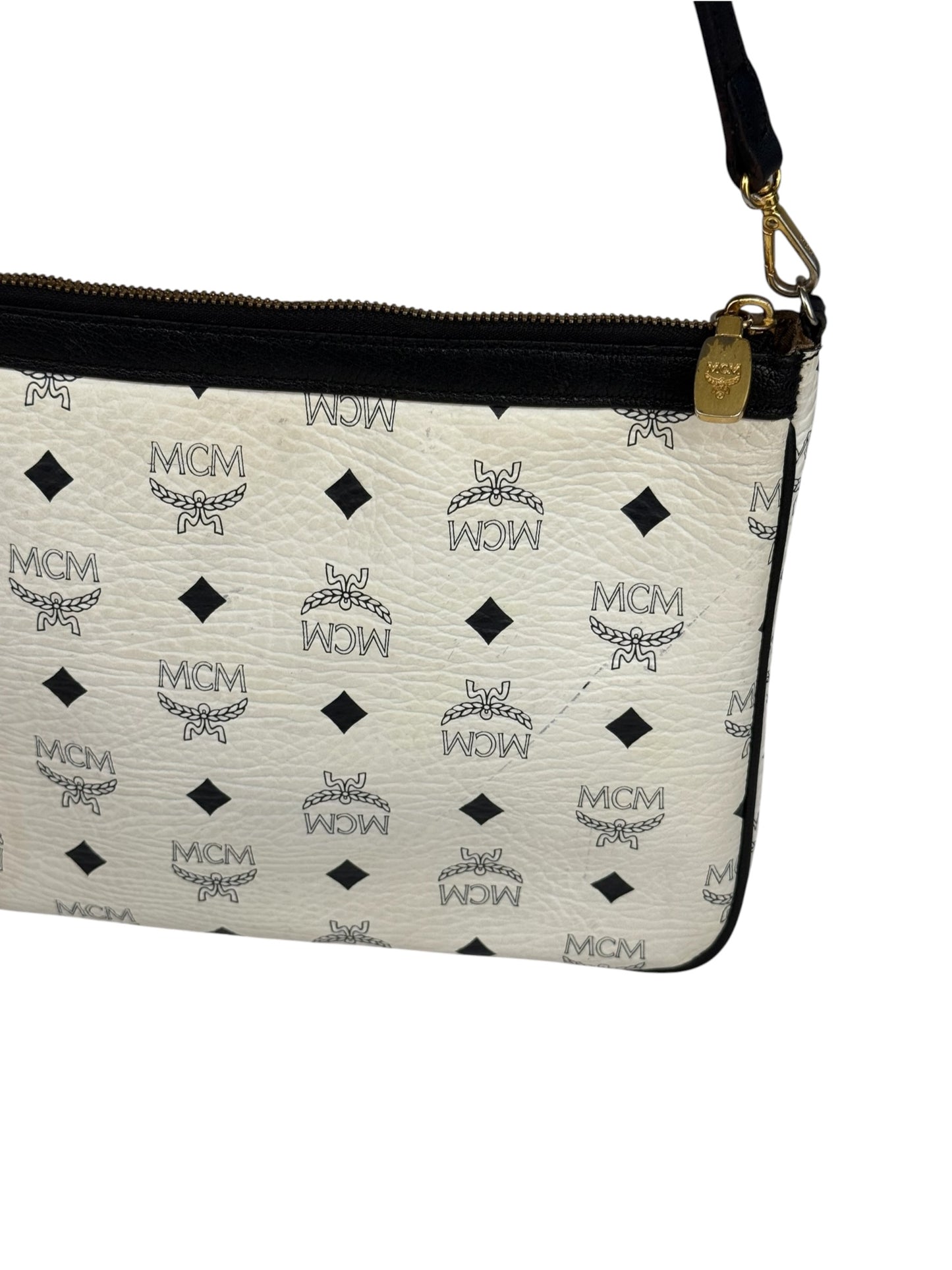 MCM Pochette weiß