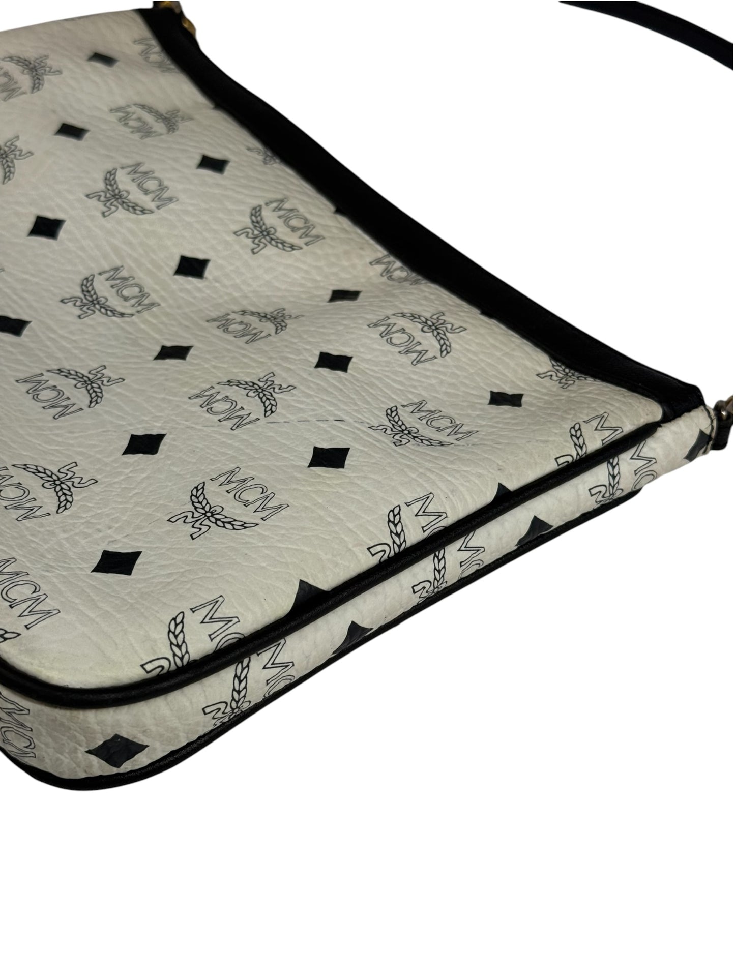 MCM Pochette weiß