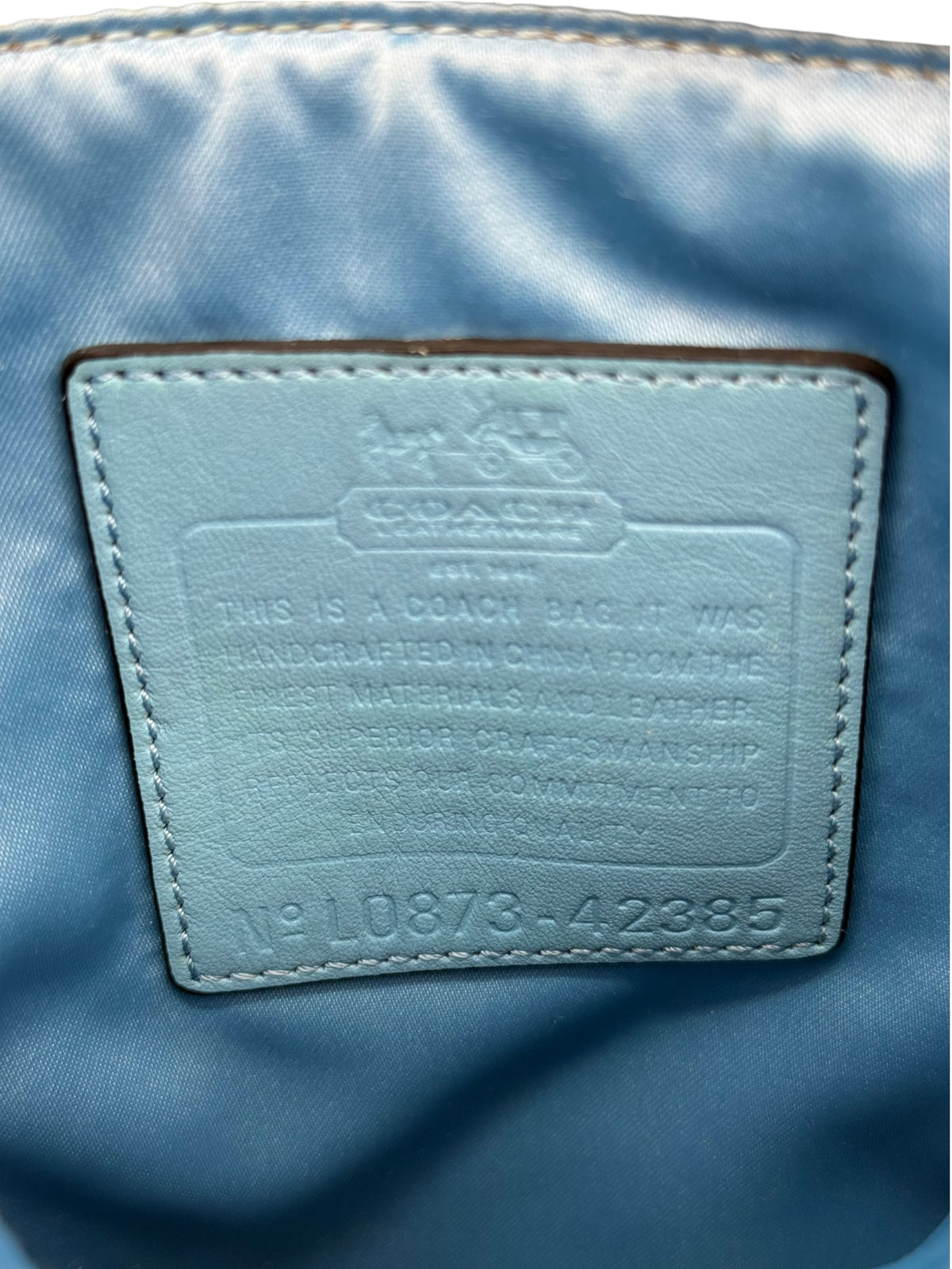 Coach Signature Umhängetasche