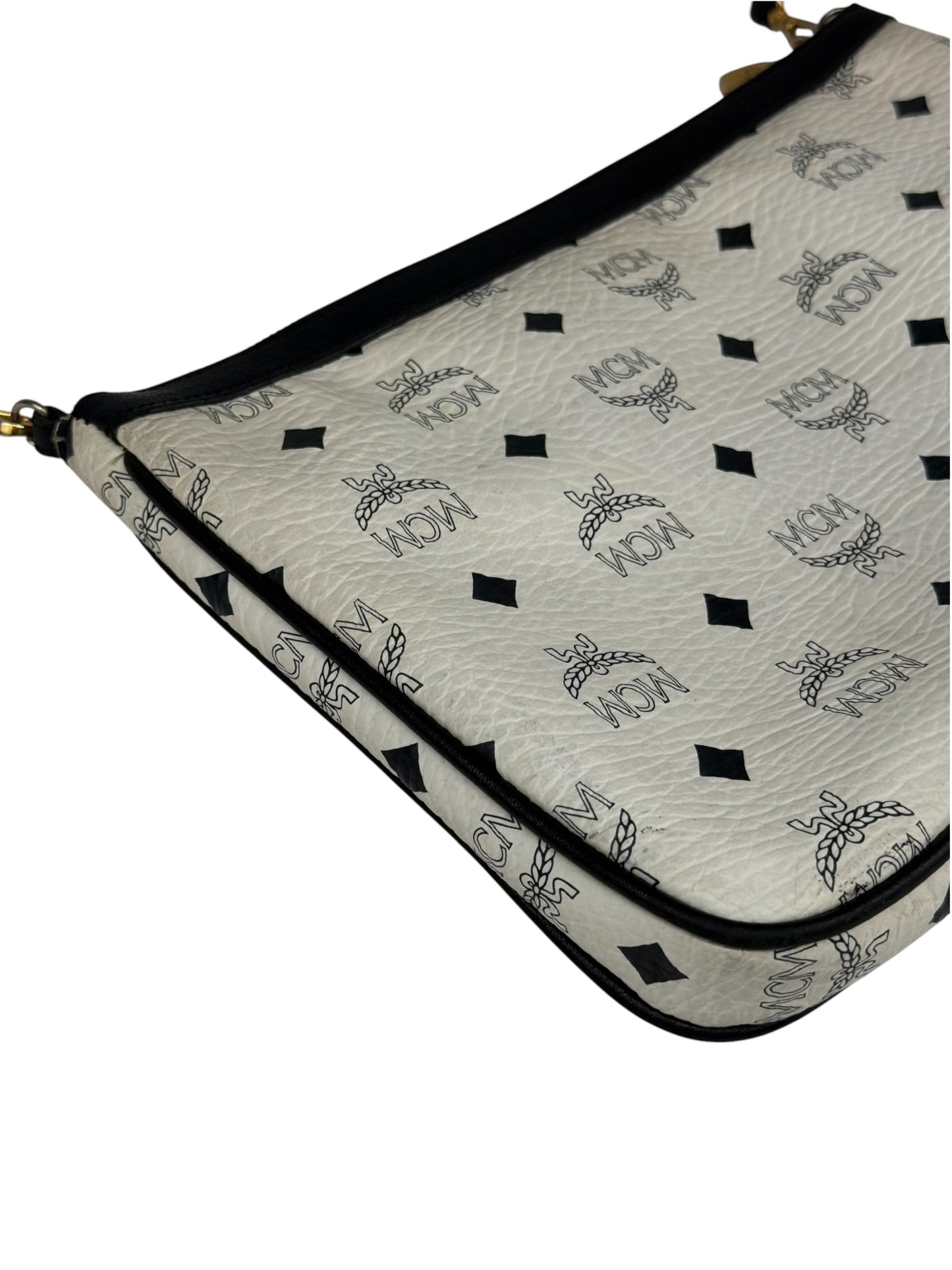 MCM Pochette weiß