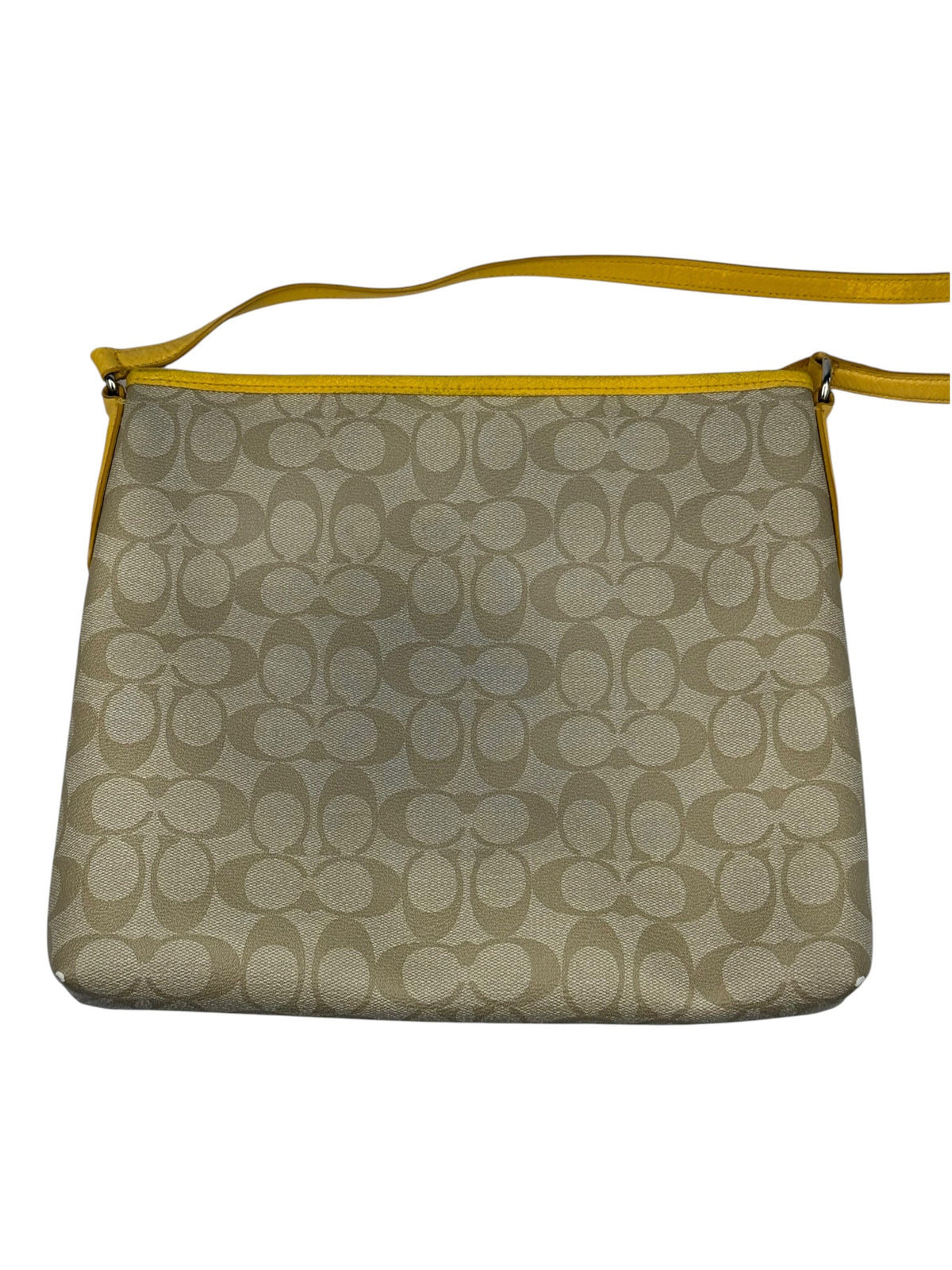 Coach Monogramm Schultertasche