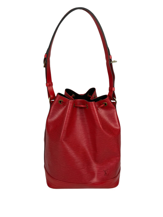 Louis Vuitton Noé Grande Epi Leder Rot Handtasche