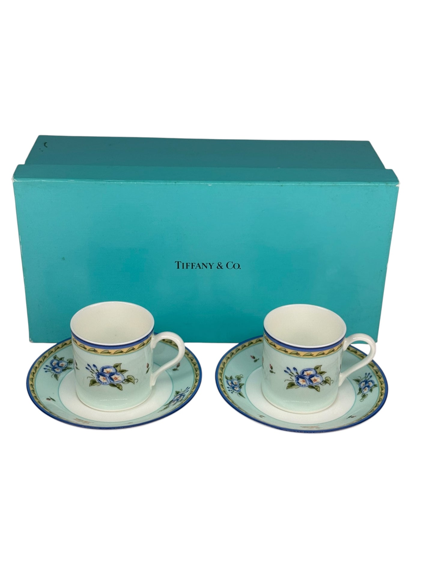 Tiffany & Co. Morning Glory Teetassen Set