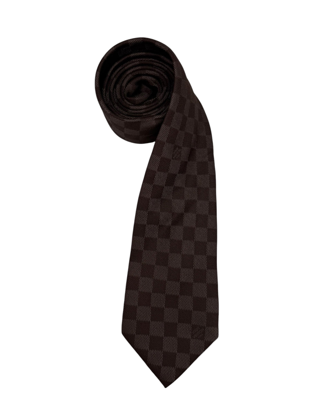 Louis Vuitton Damier Krawatte aus Seide