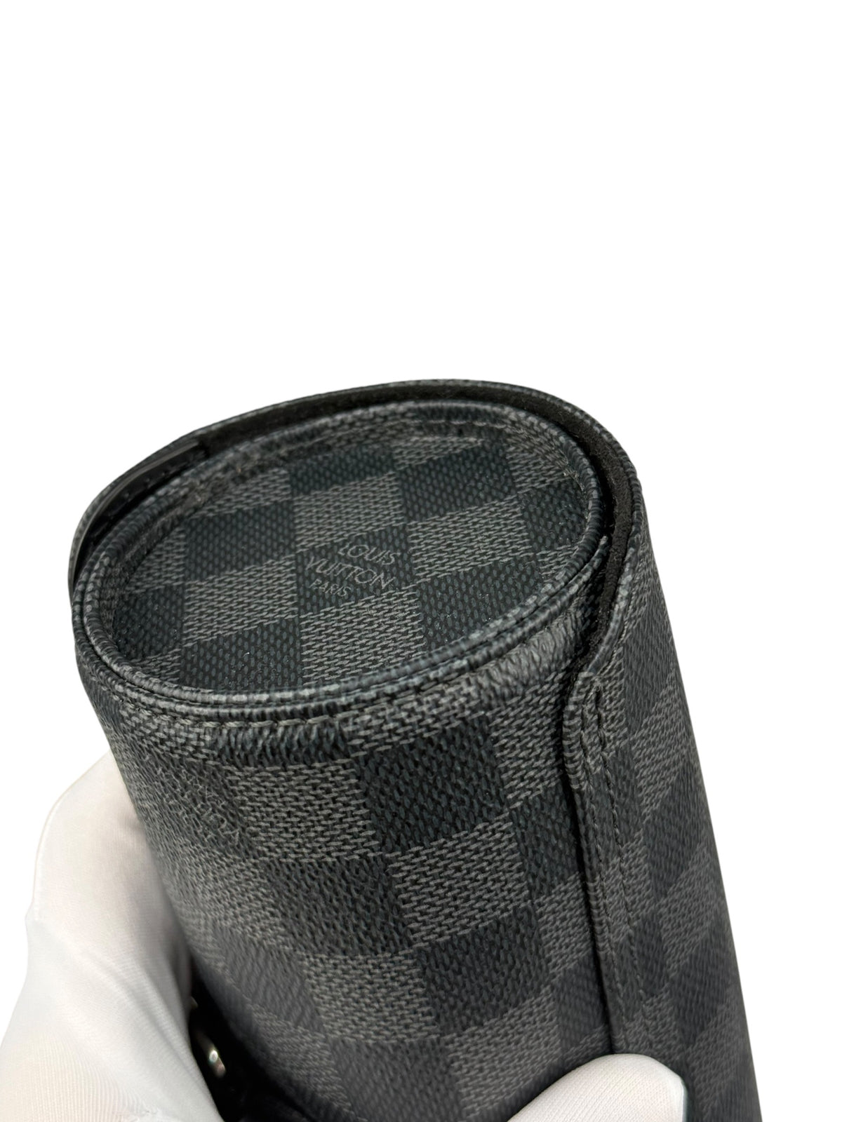 Louis Vuitton Uhrenetui Damier Graphite Canvas