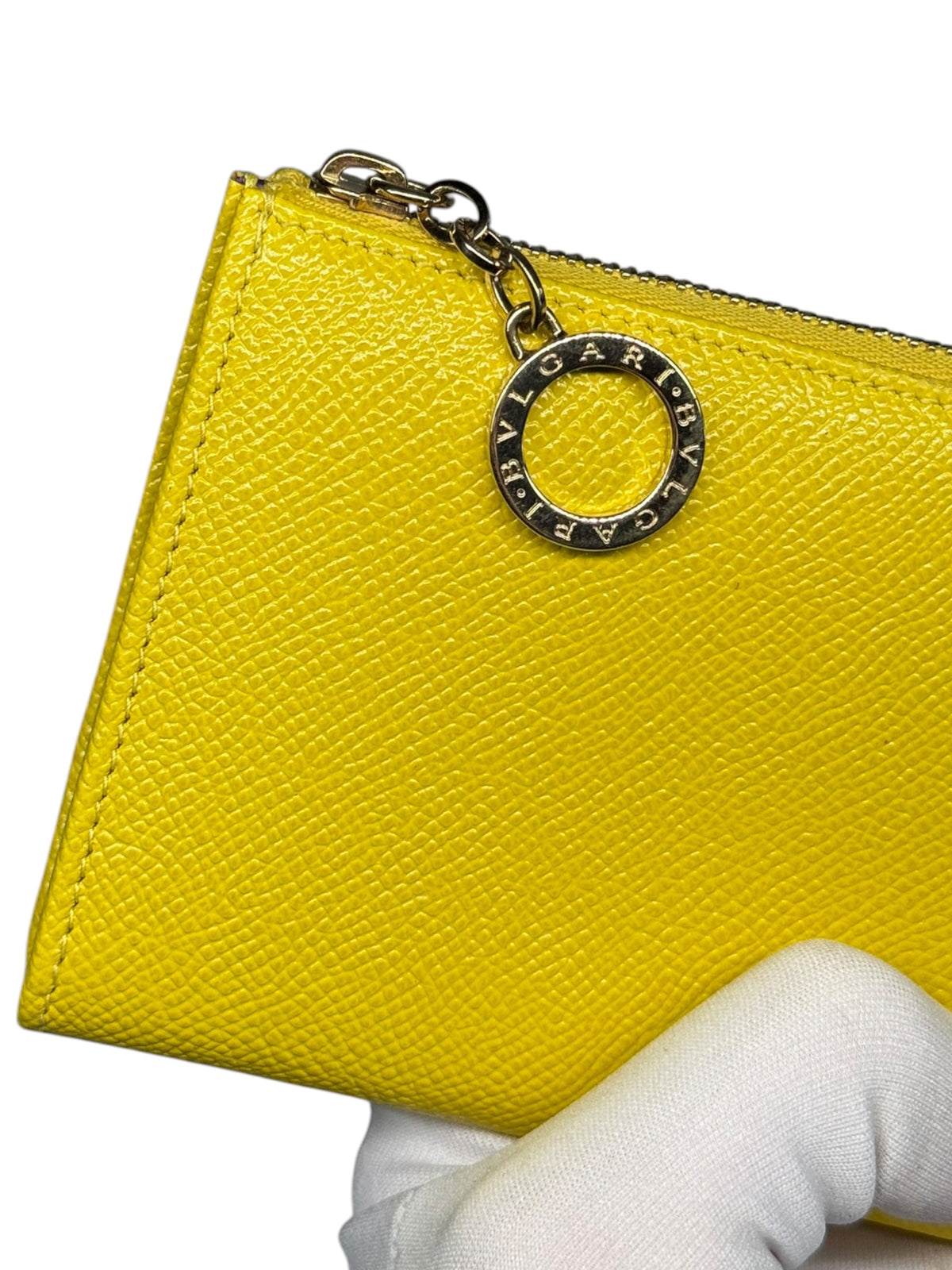 Bvlgari Ring Zip Portemonnaie