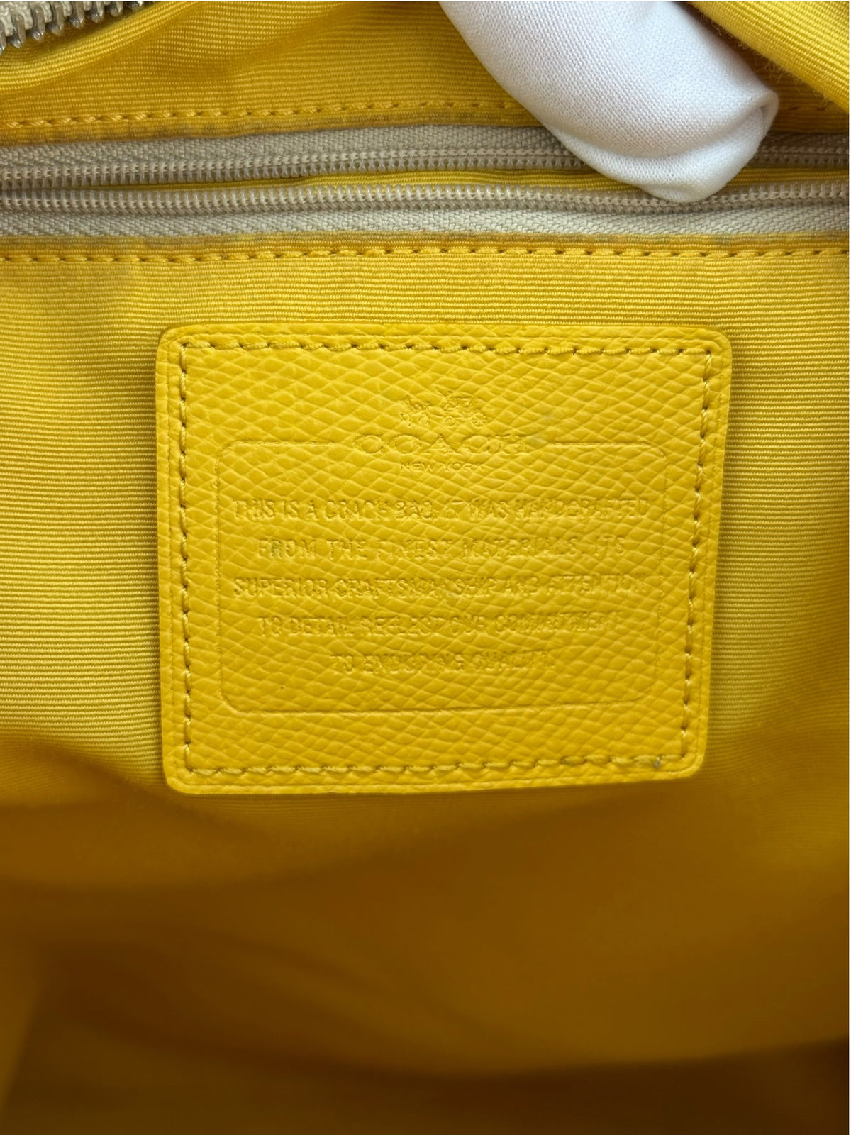 Coach Monogramm Schultertasche
