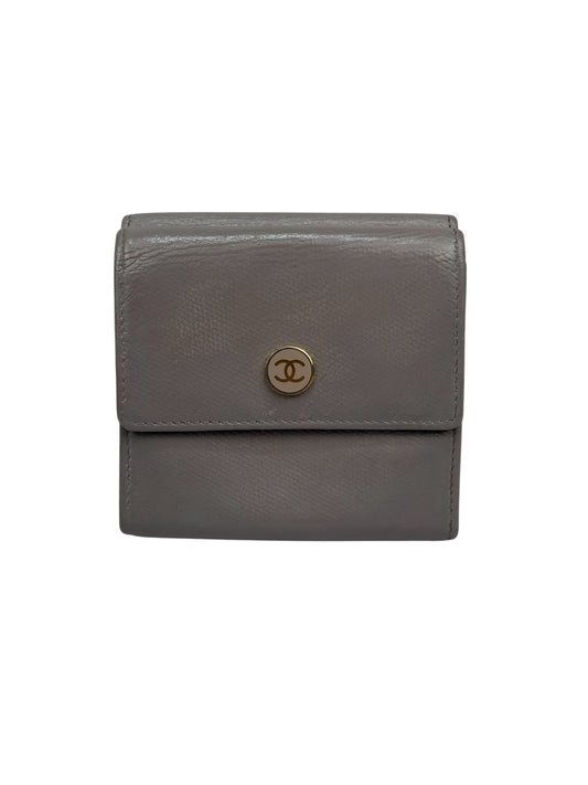Chanel Lackleder Portemonnaie Lavendel