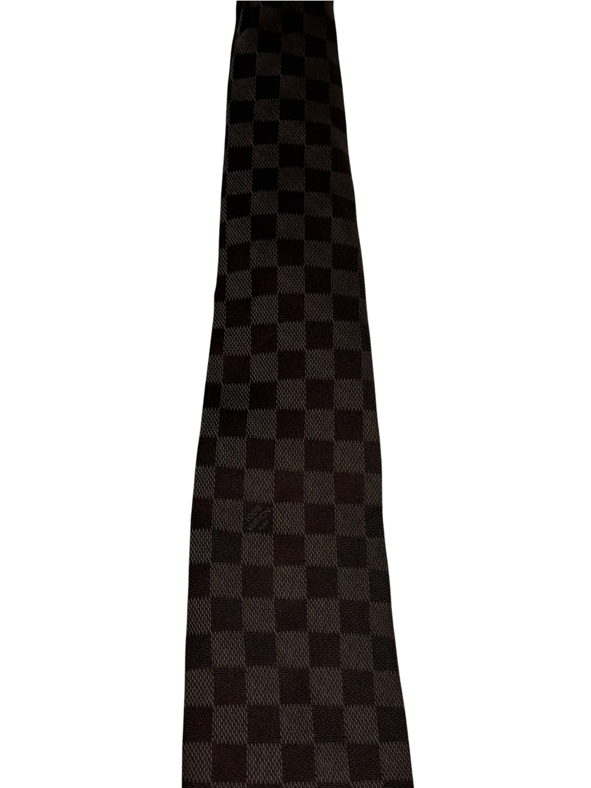 Louis Vuitton Damier Krawatte aus Seide