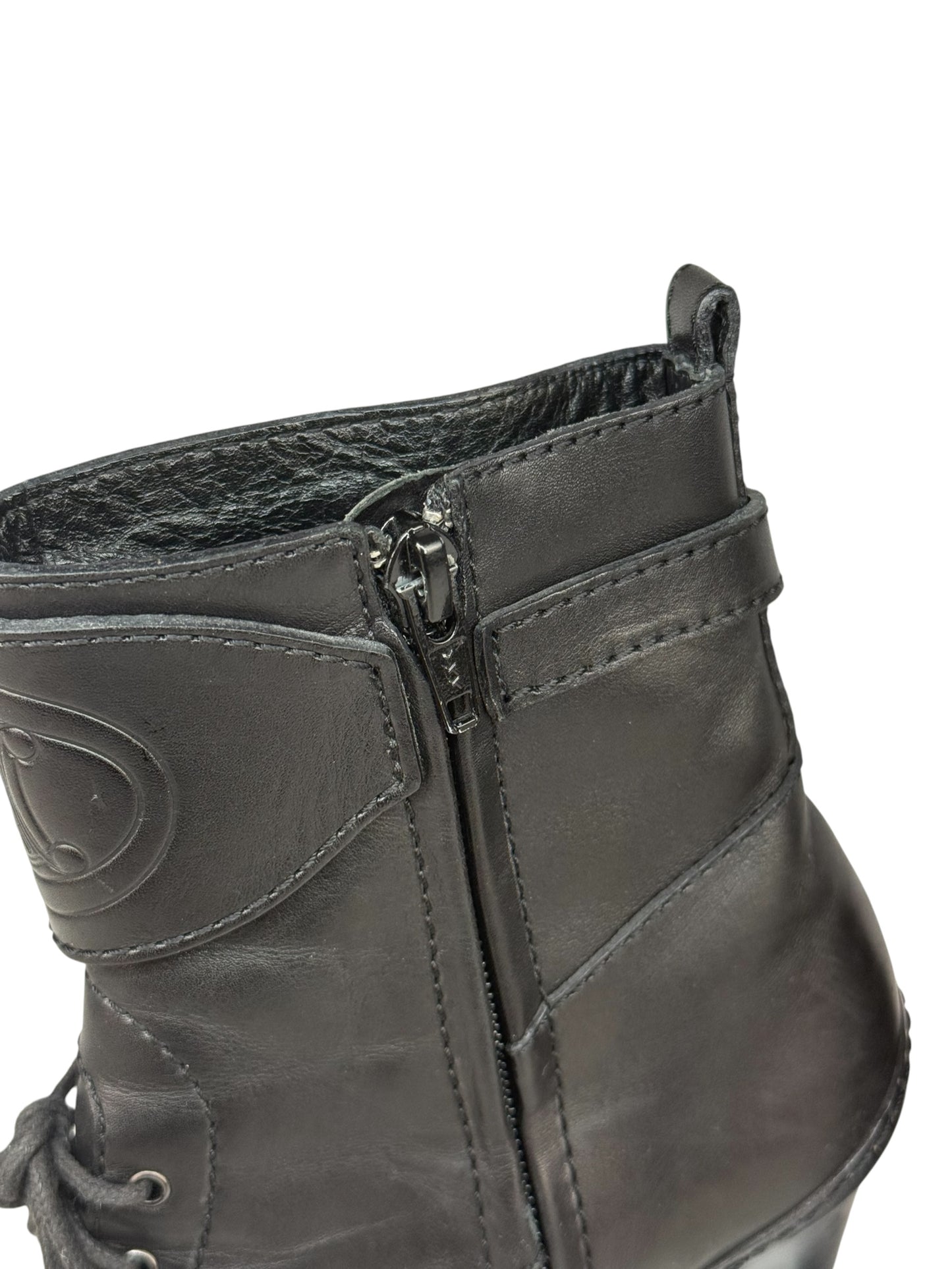 Celine Paris Lace Up Boots