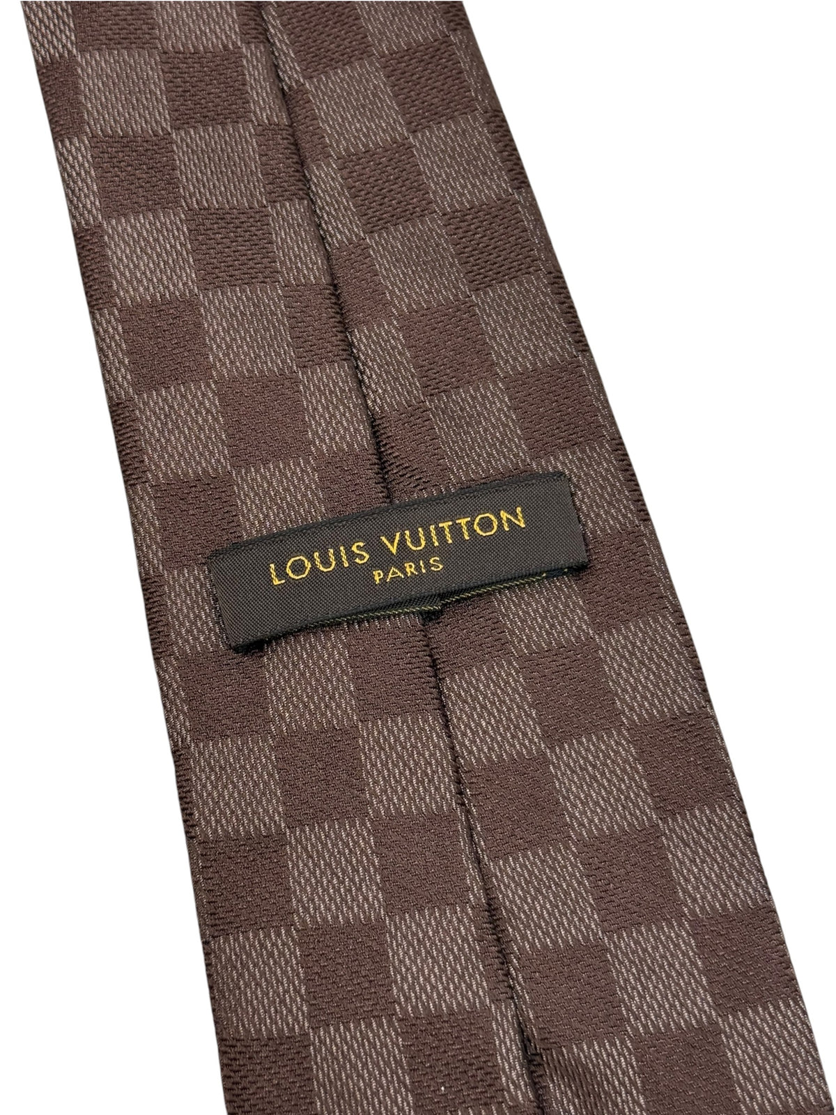 Louis Vuitton Damier Krawatte aus Seide