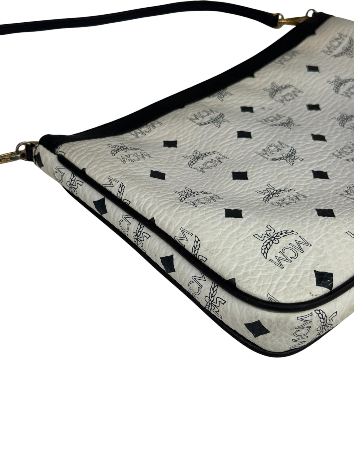 MCM Pochette weiß