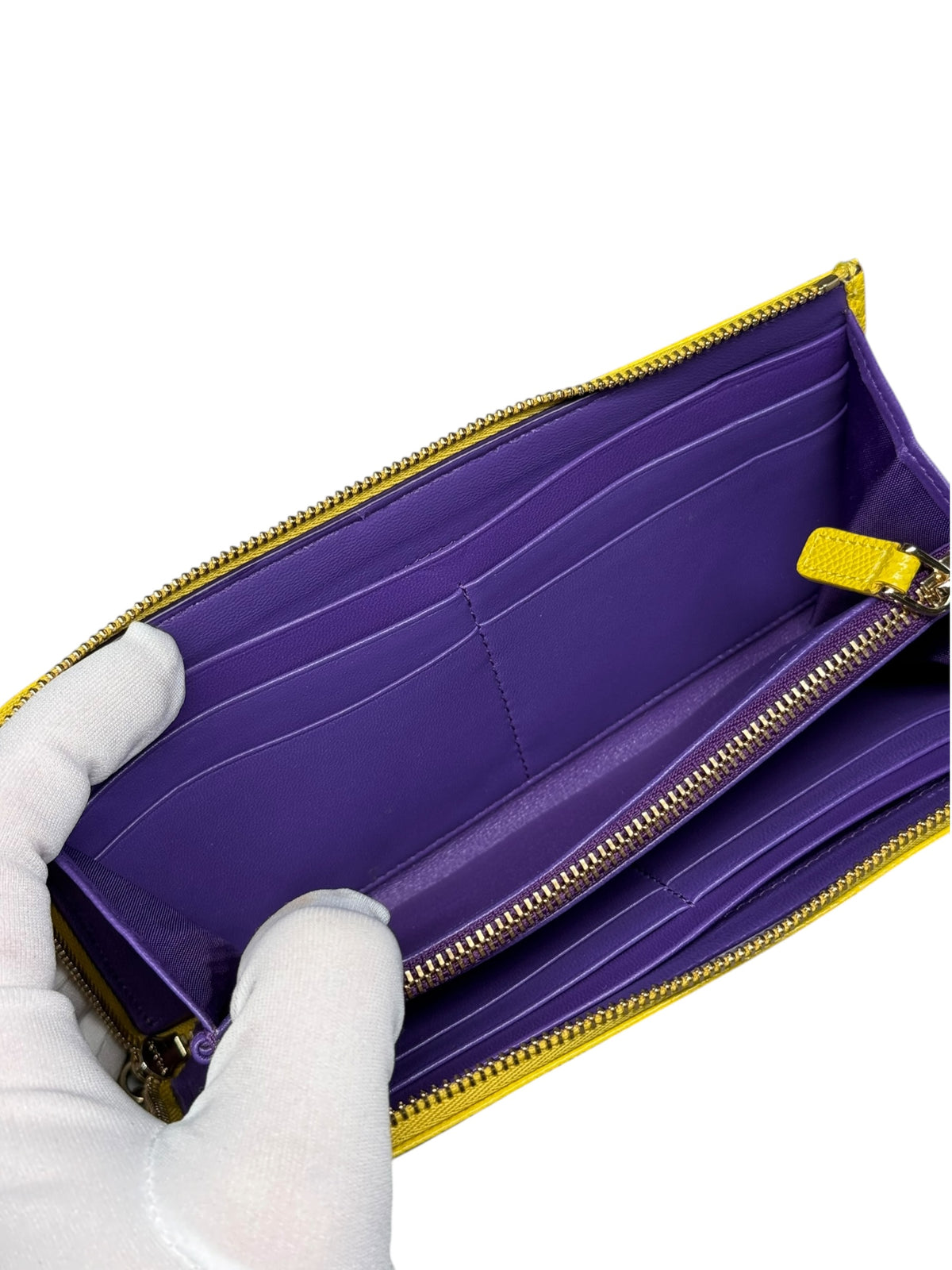 Bvlgari Ring Zip Portemonnaie
