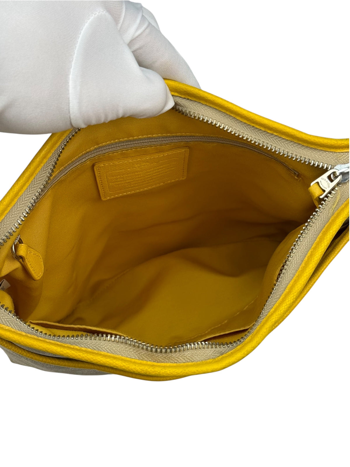 Coach Monogramm Schultertasche