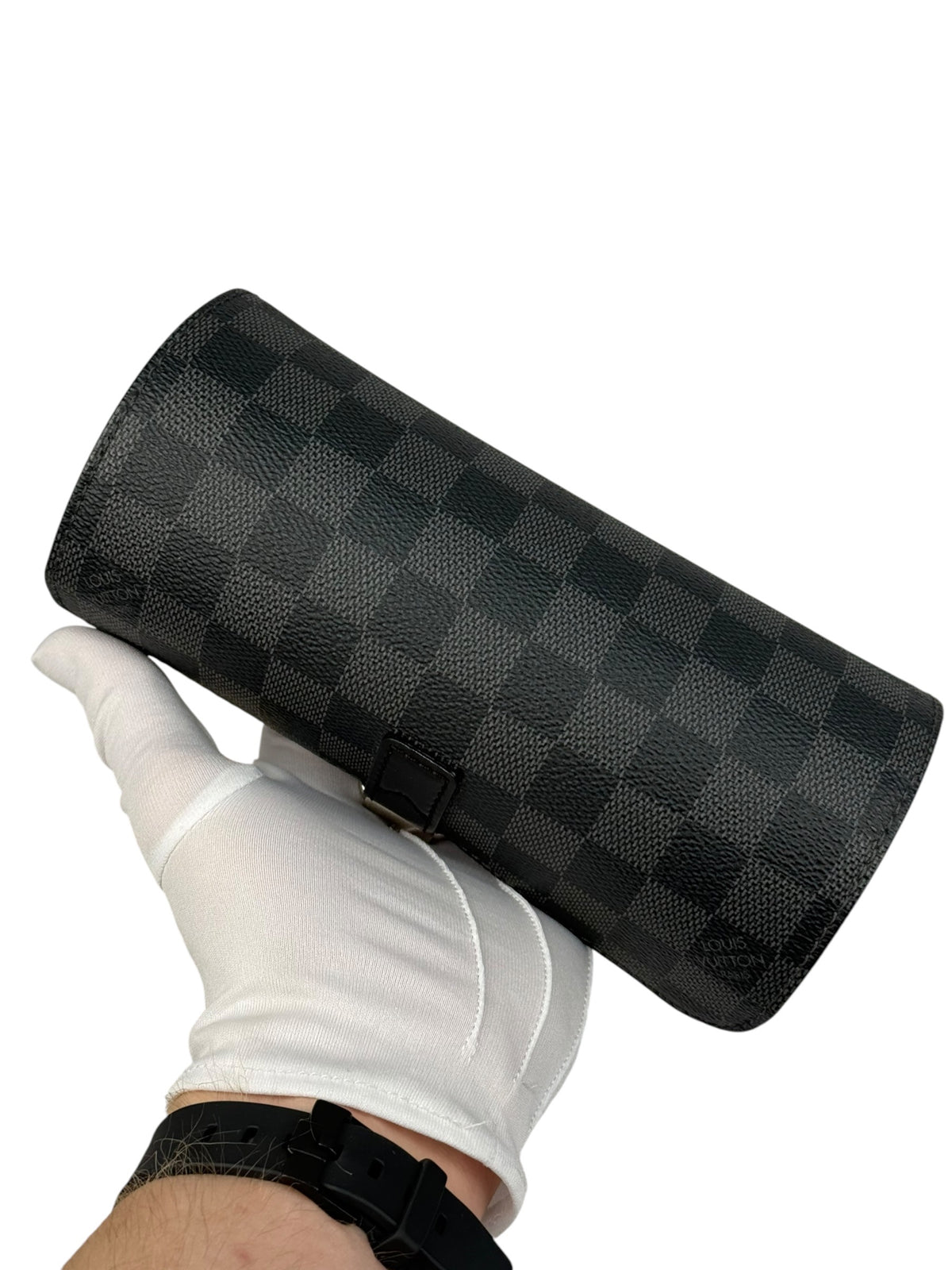 Louis Vuitton Uhrenetui Damier Graphite Canvas