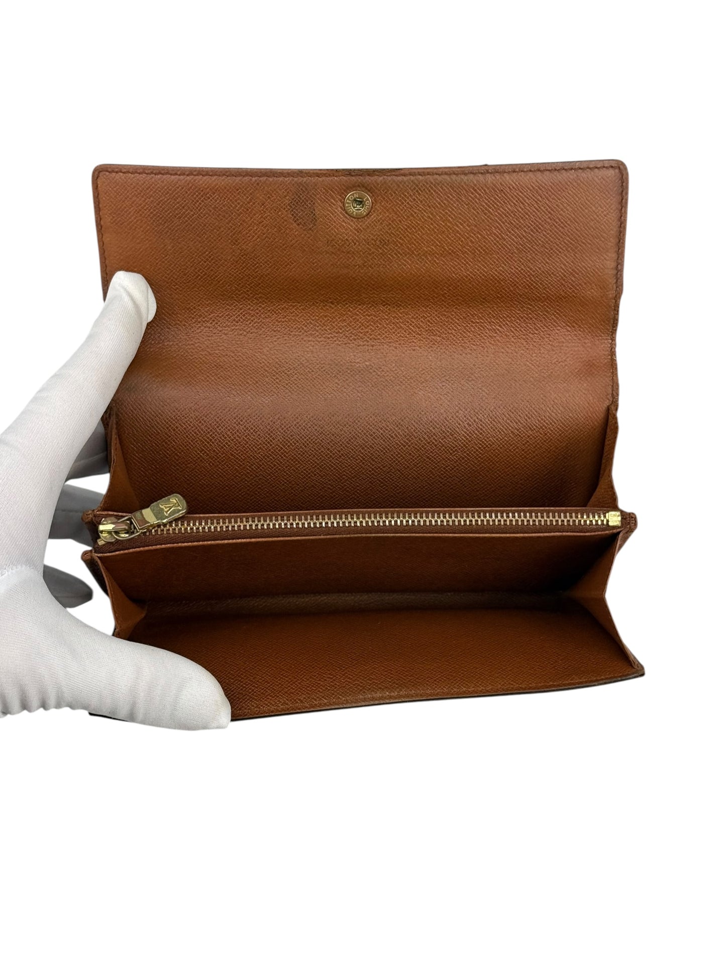 Louis Vuitton Canvas Monogramm Portemonnaie