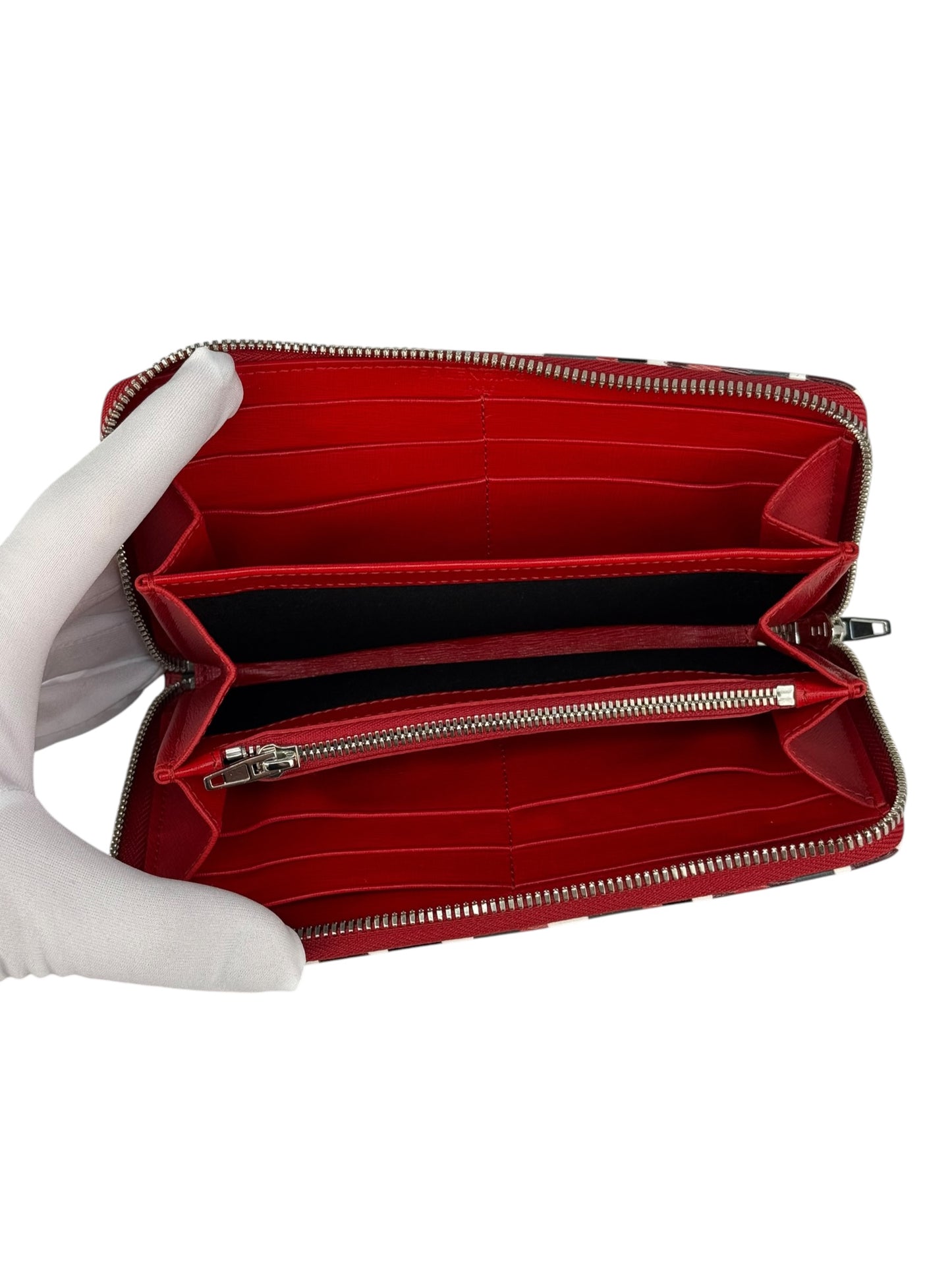 Balenciaga Damen Portemonnaie gestreift