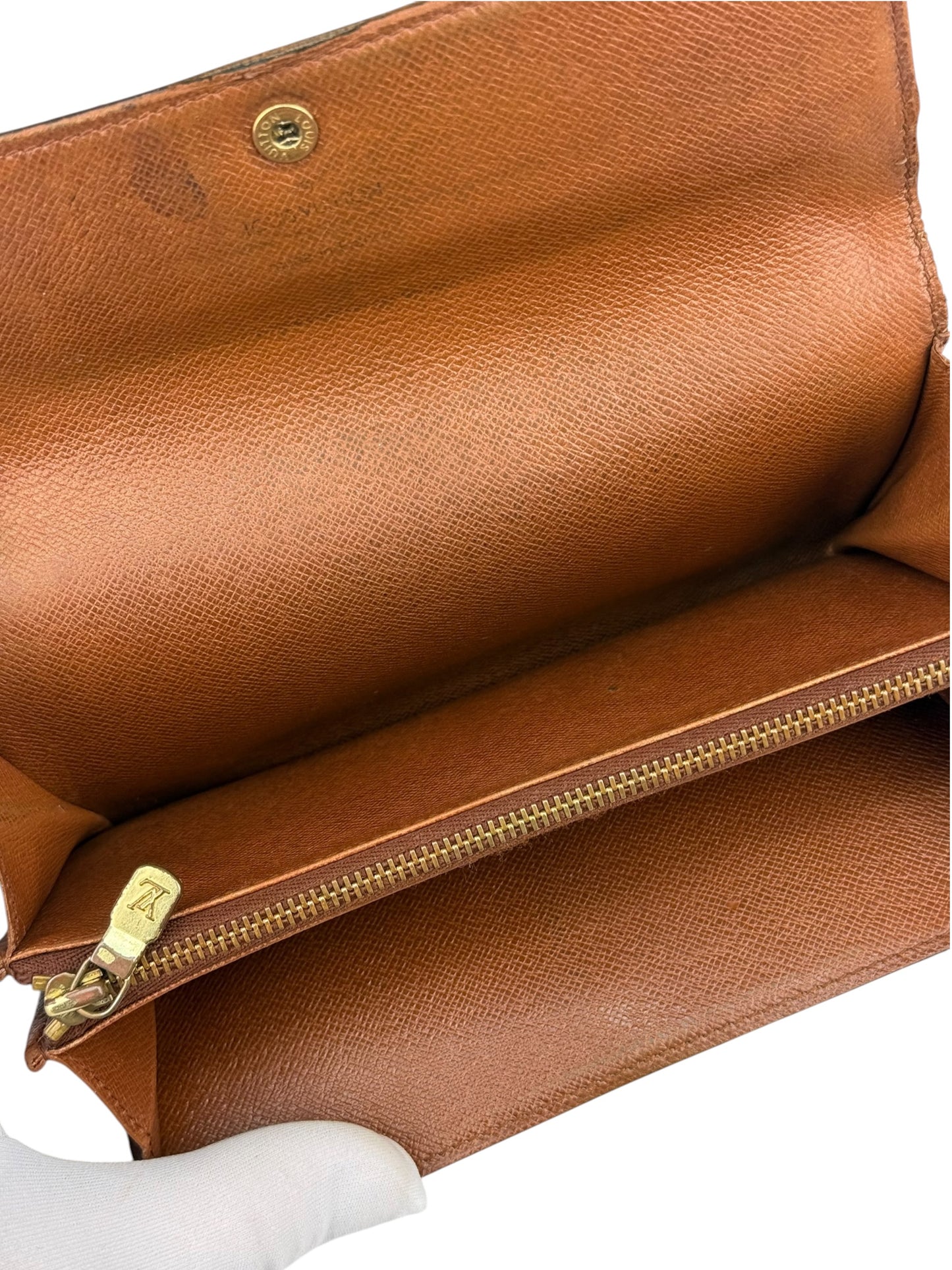 Louis Vuitton Canvas Monogramm Portemonnaie