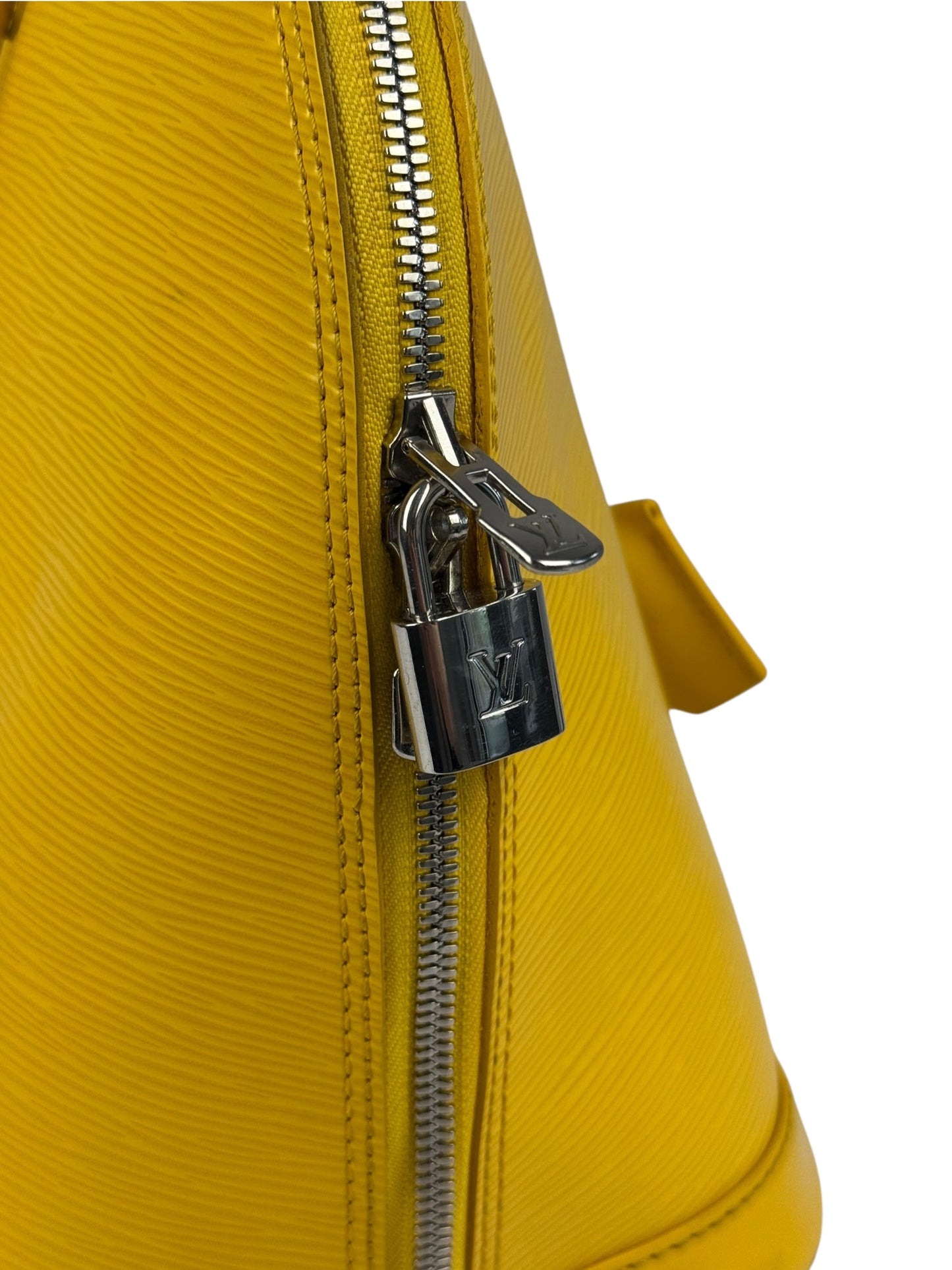 Louis Vuitton Alma PM Epi Leder Gelb
