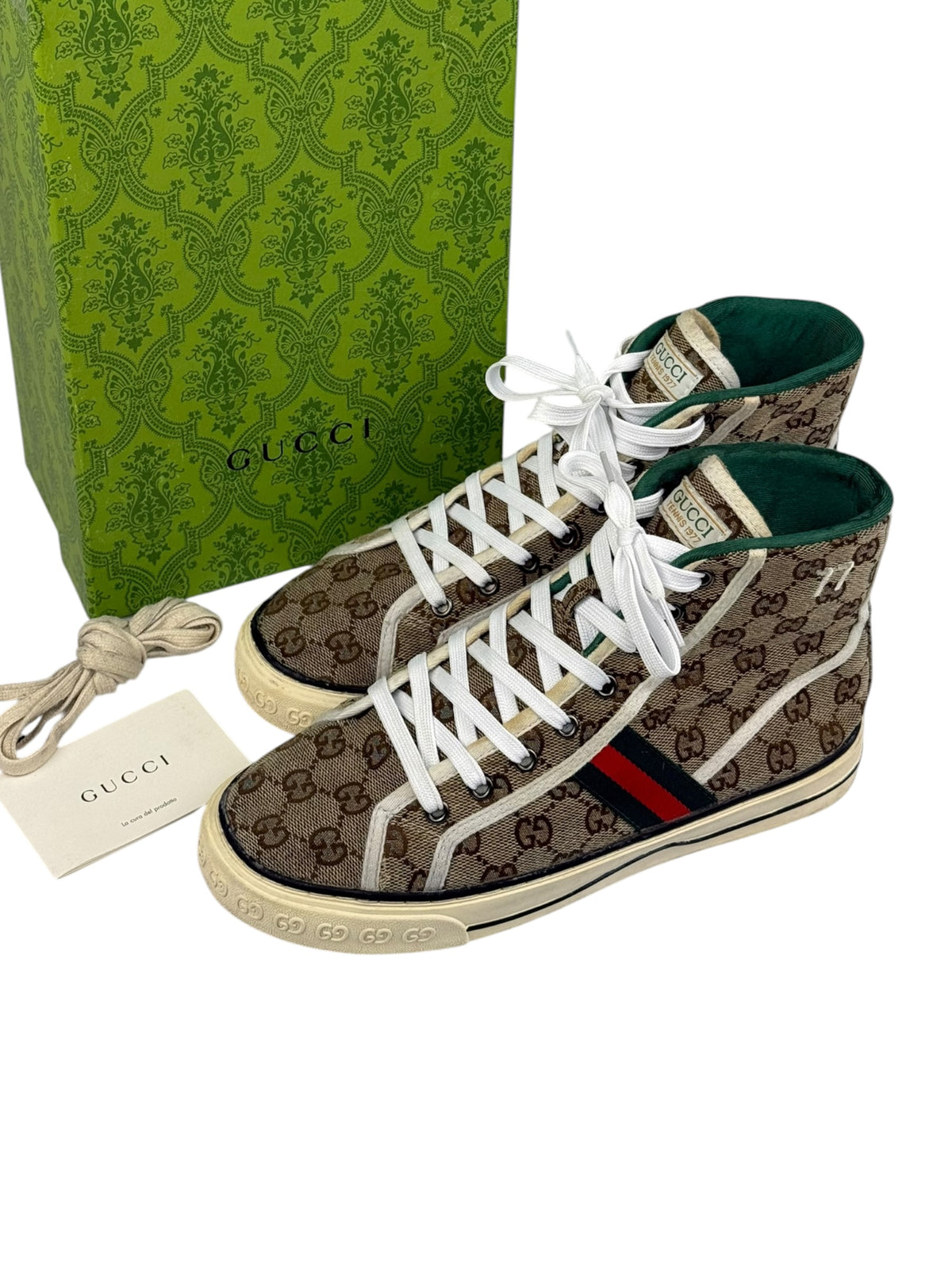 Gucci Tennis 1977 High Top Sneaker 43