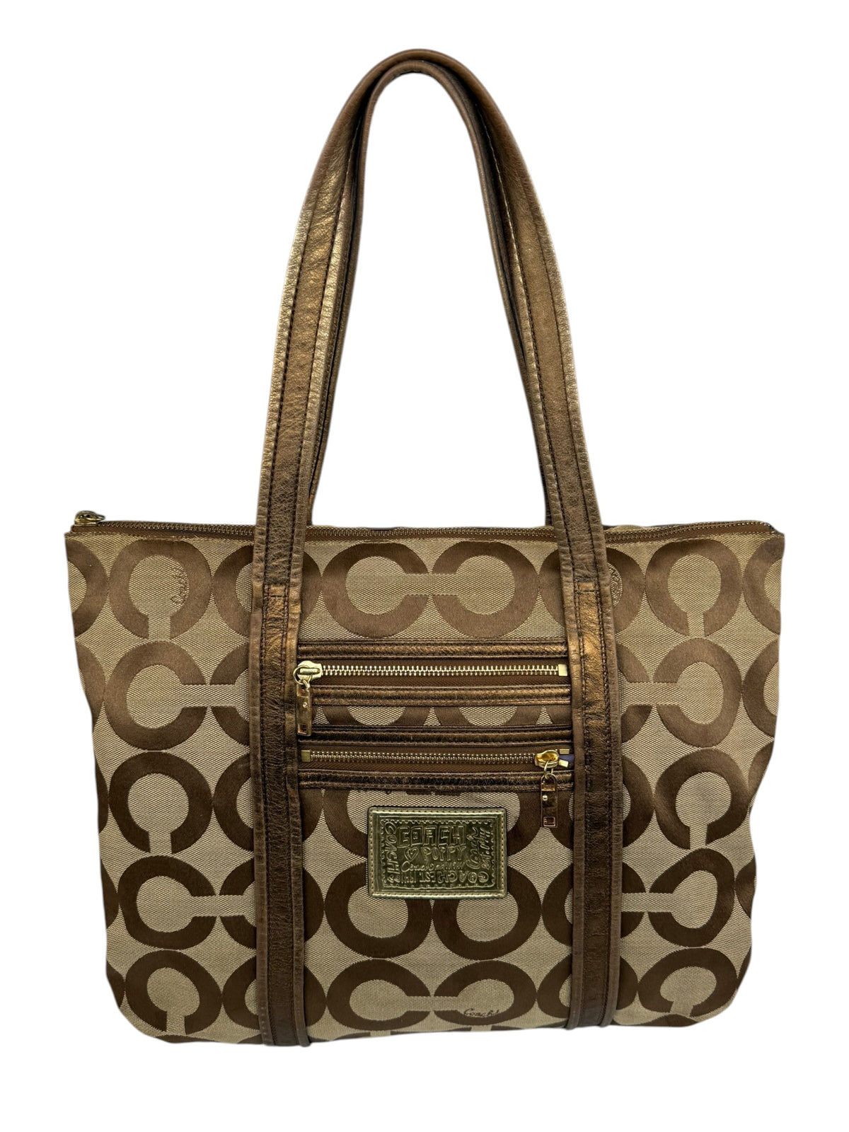 Coach Poppy Art Glam Schultertasche