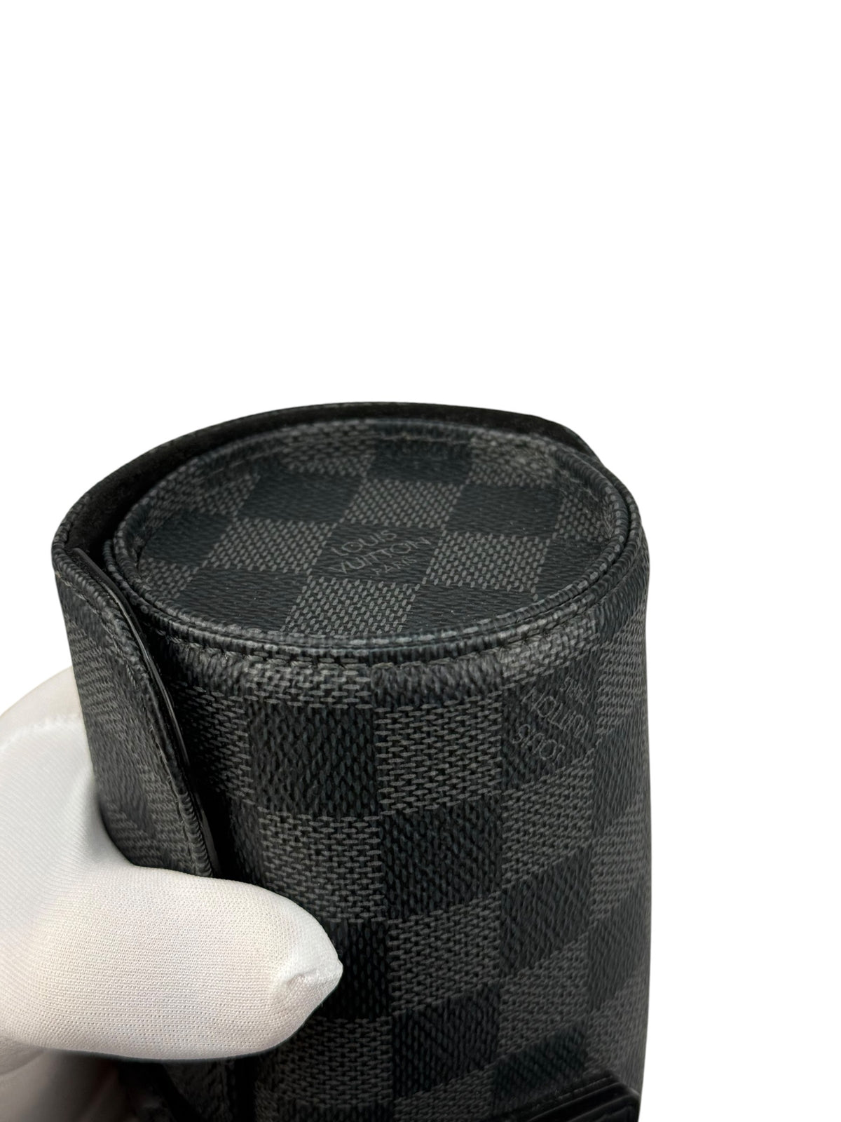 Louis Vuitton Uhrenetui Damier Graphite Canvas