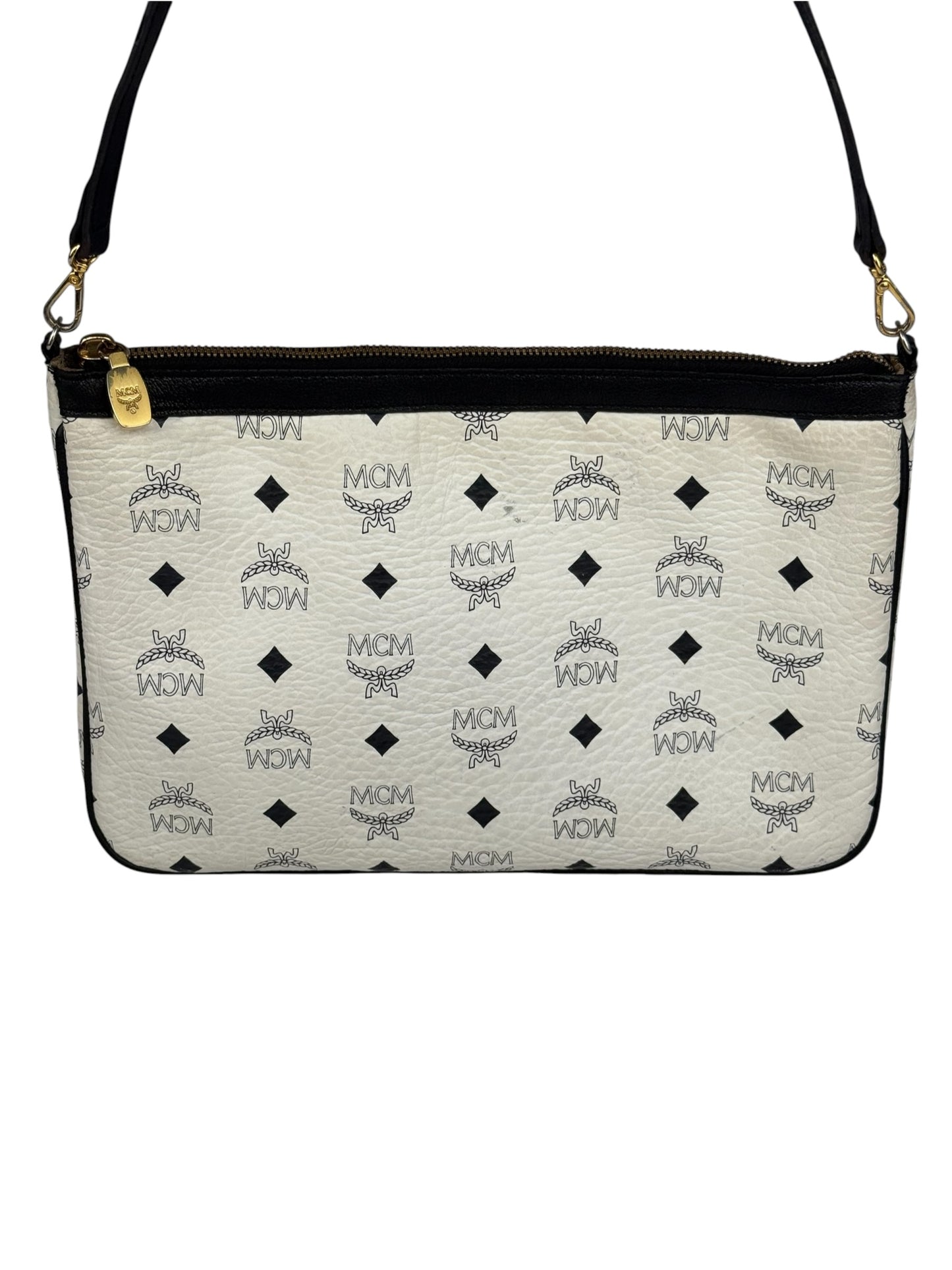 MCM Pochette weiß