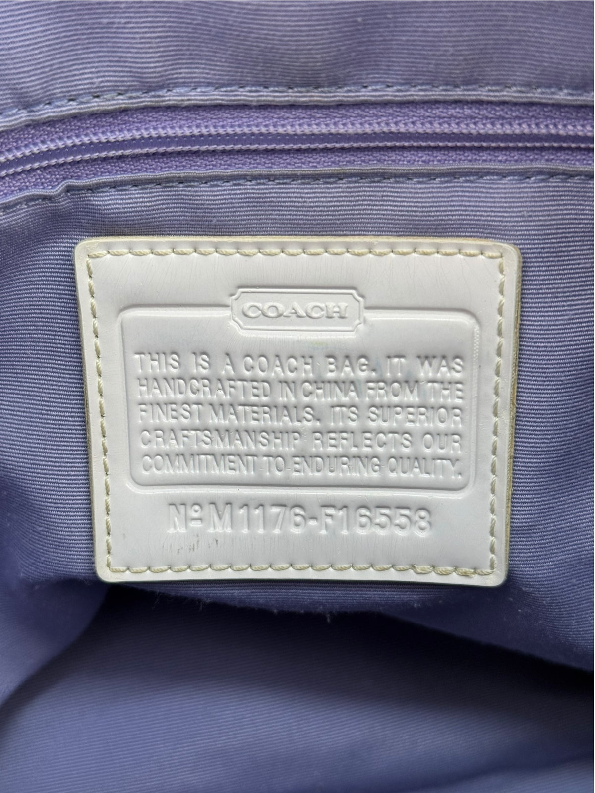 Coach Monogram Schultertasche