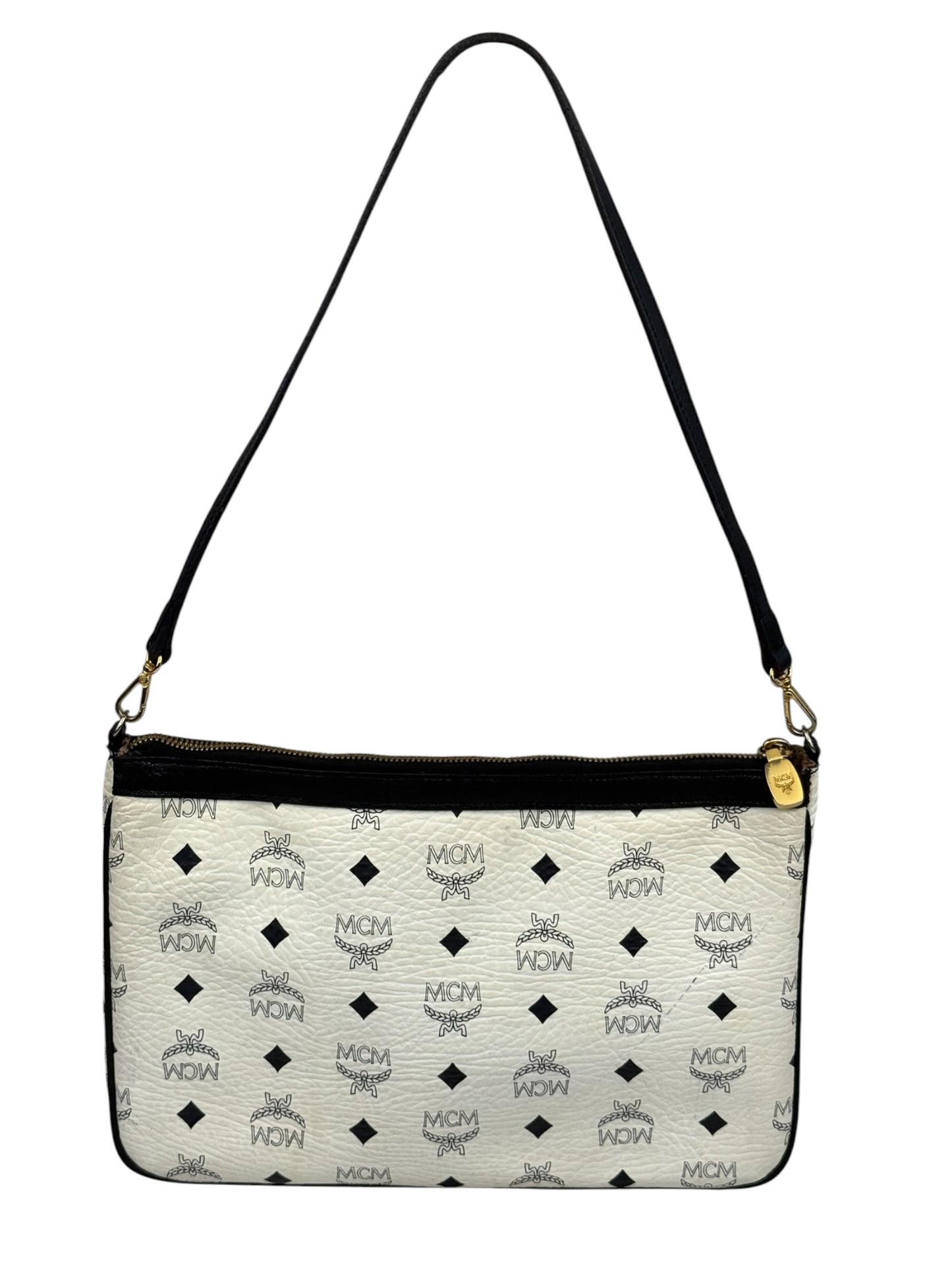 MCM Pochette weiß