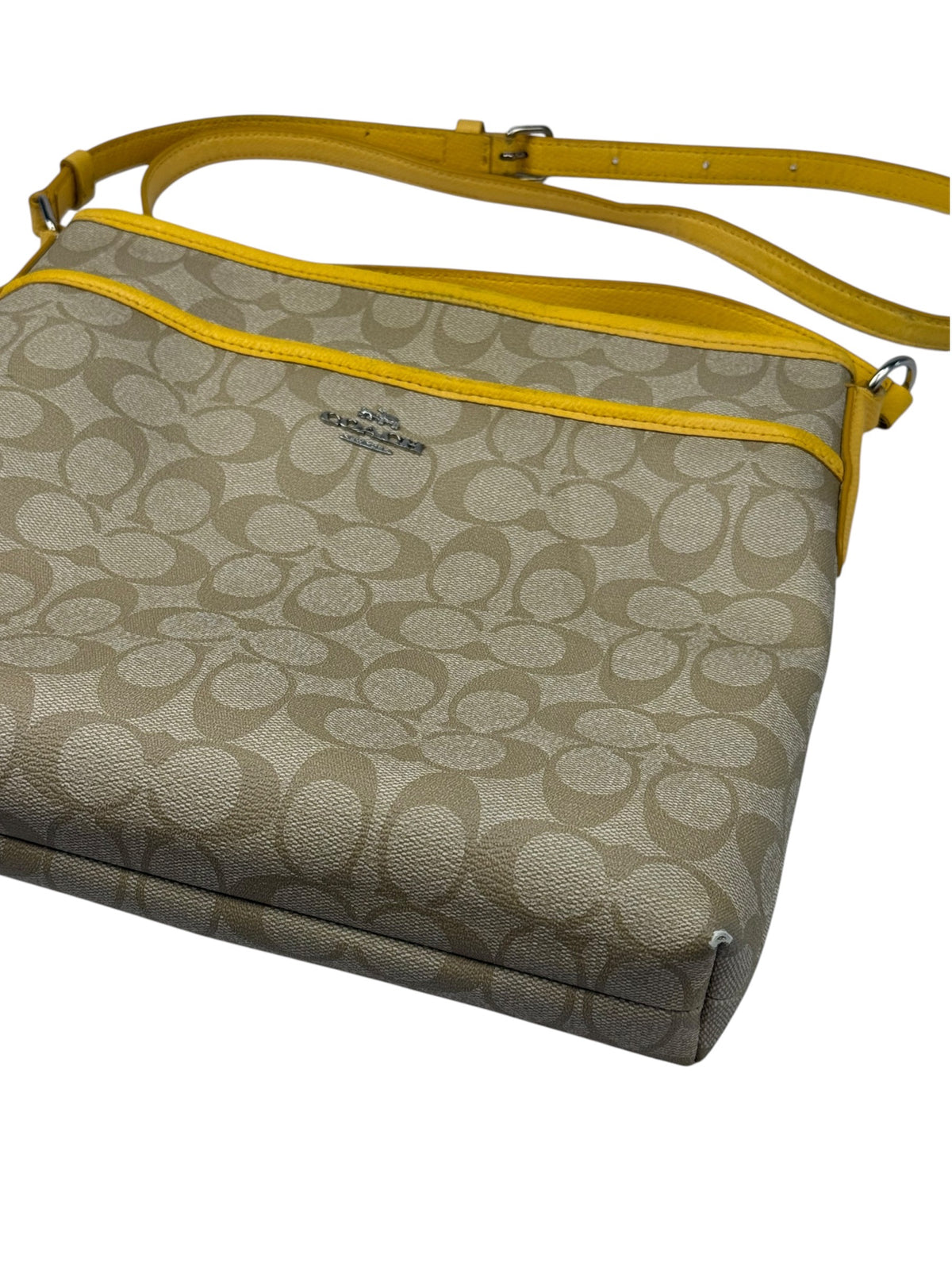 Coach Monogramm Schultertasche