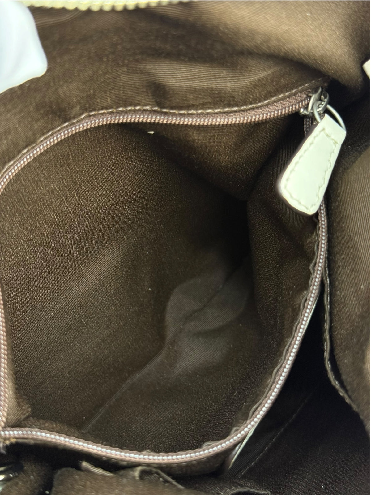 Coach Soho Signature Monogram Schultertasche