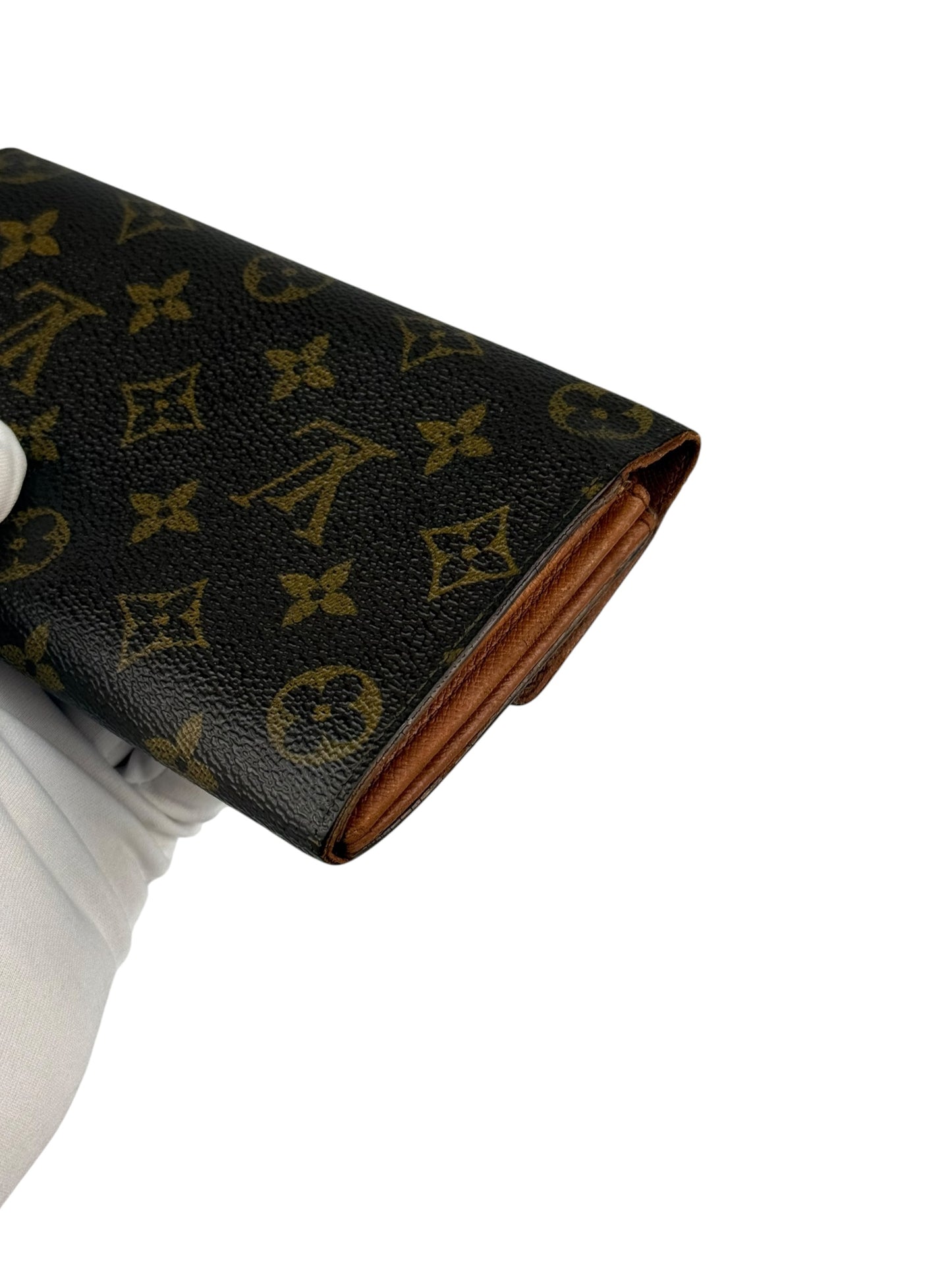 Louis Vuitton Canvas Monogramm Portemonnaie