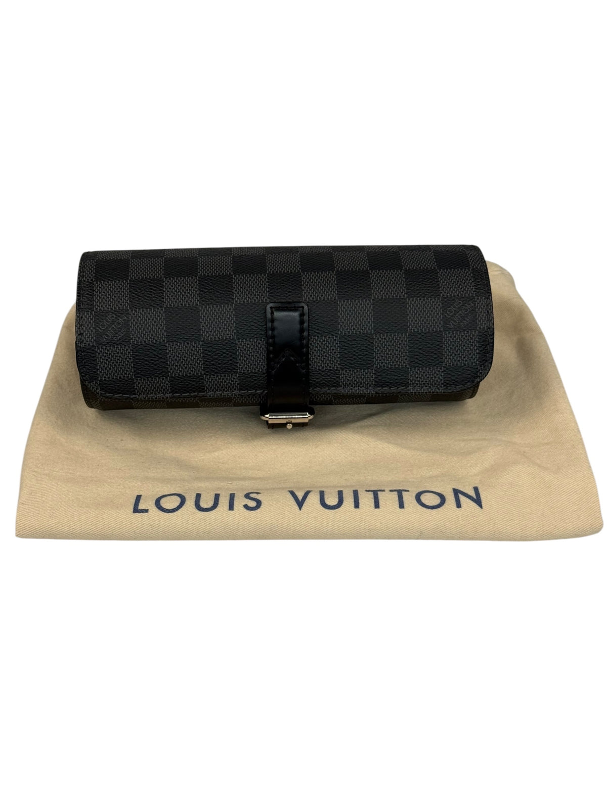 Louis Vuitton Uhrenetui Damier Graphite Canvas