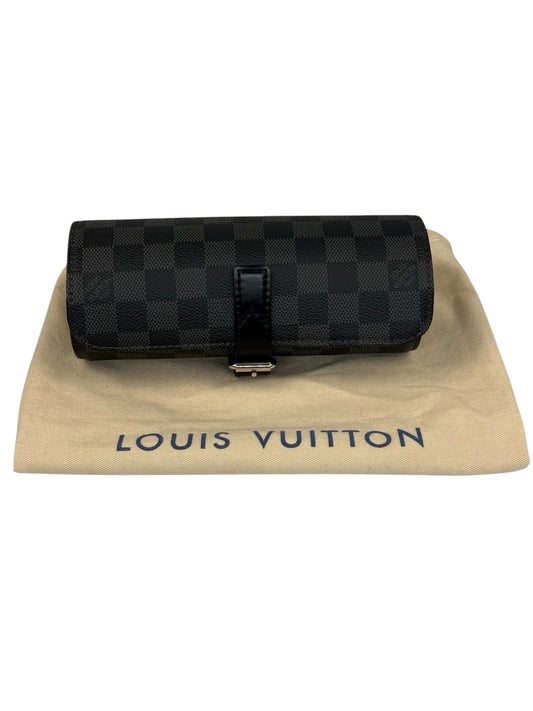 Louis Vuitton Uhrenetui Damier Graphite Canvas