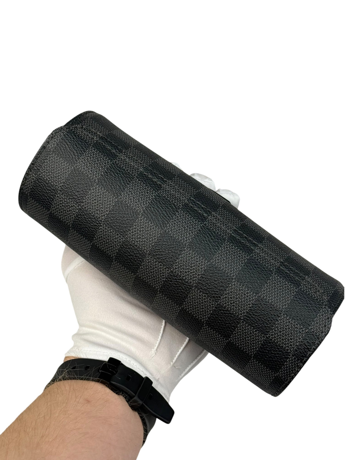 Louis Vuitton Uhrenetui Damier Graphite Canvas