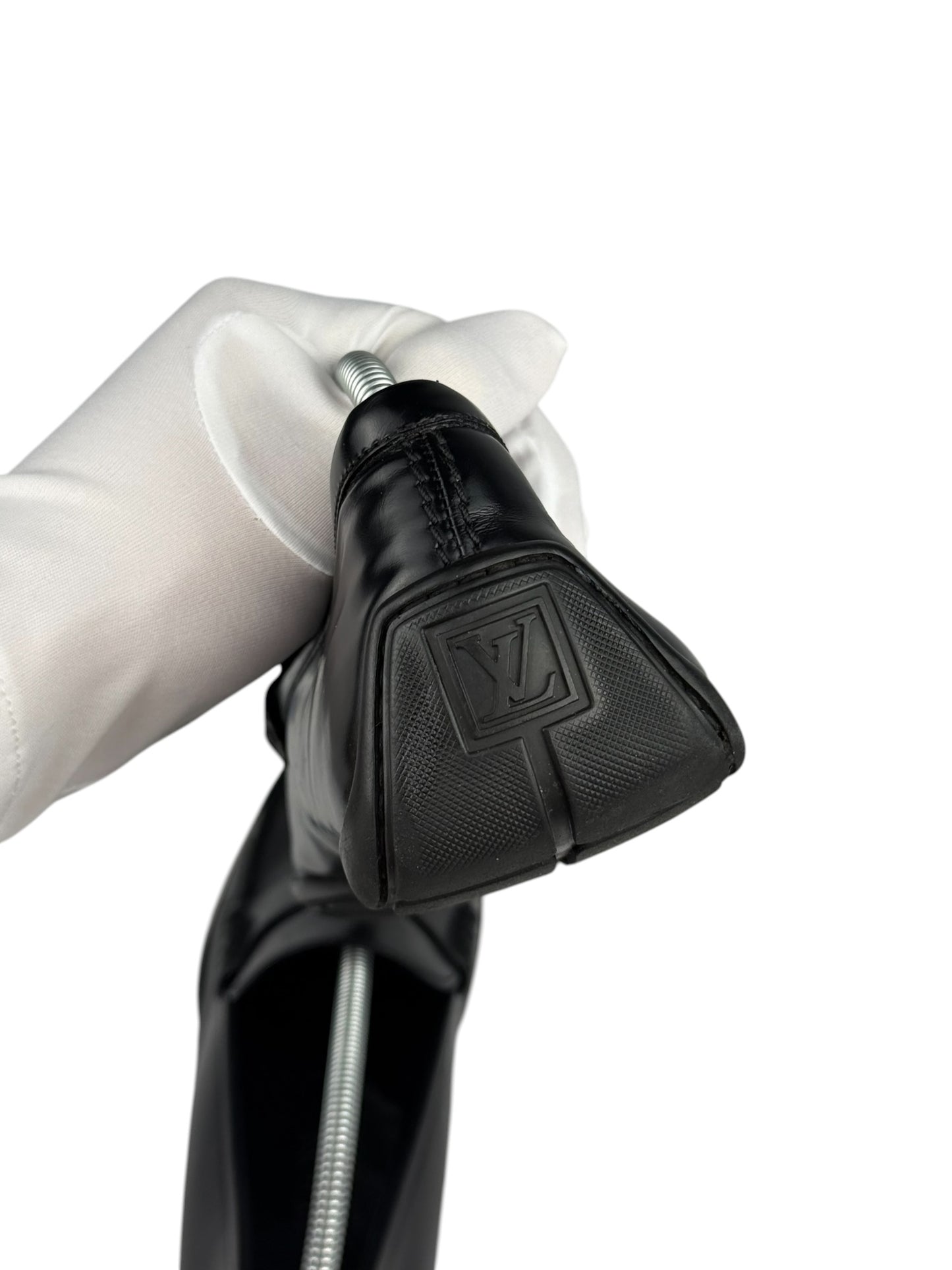Louis Vuitton Leather Loafers