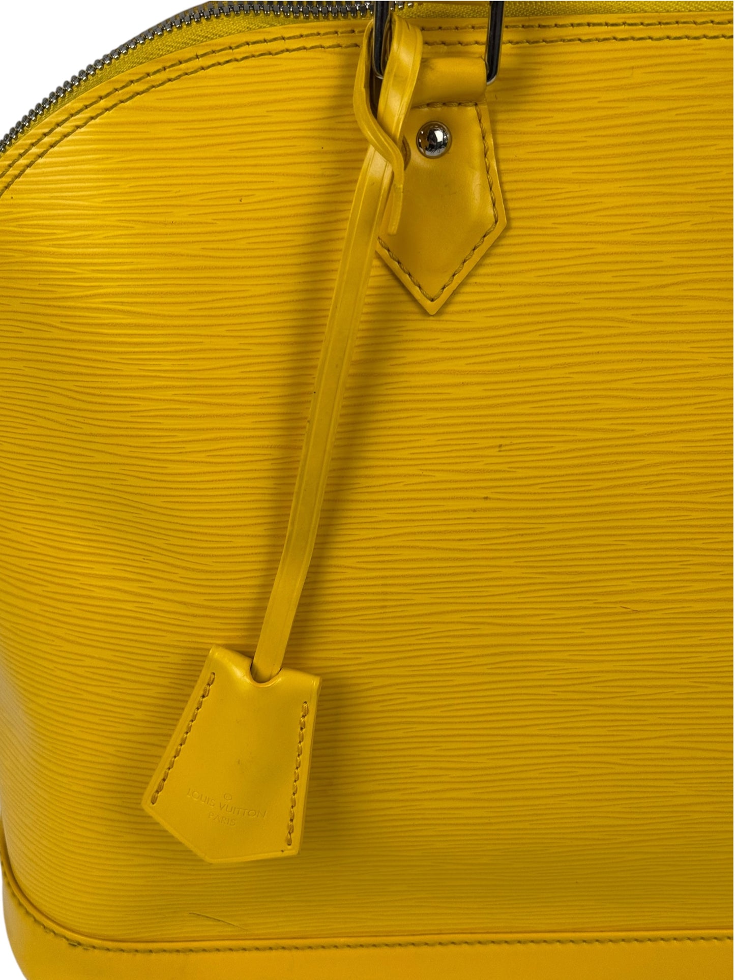 Louis Vuitton Alma PM Epi Leder Gelb