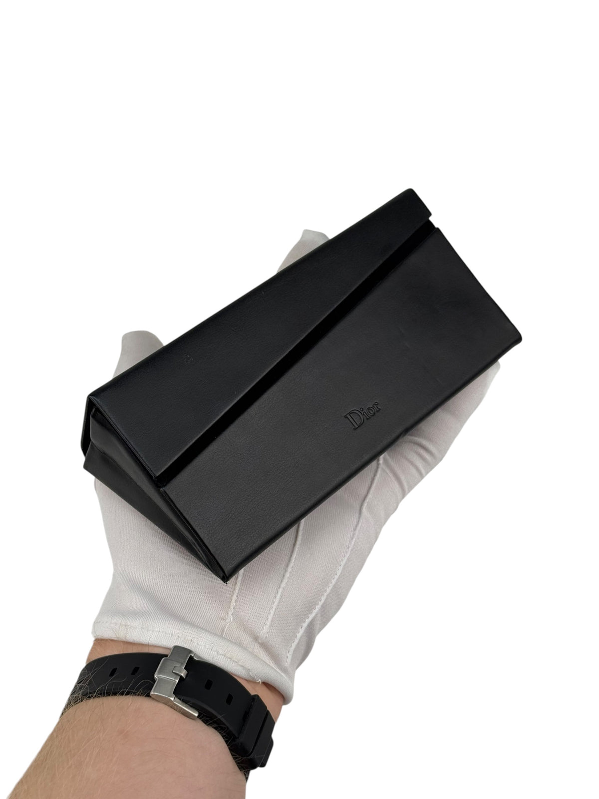Christian Dior Brillenetui Schwarz