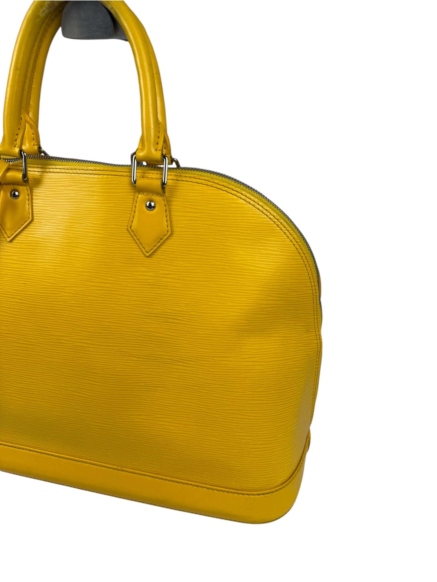 Louis Vuitton Alma PM Epi Leder Gelb